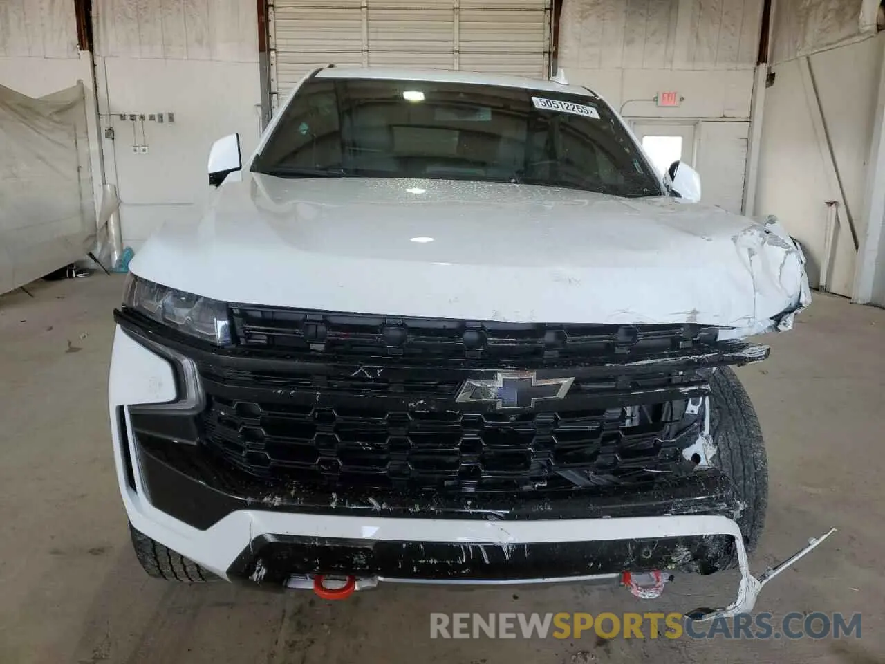 5 fotografías del automóvil dañado 1GNSKDKDXPR402129 CHEVROLET SUBURBAN 2023