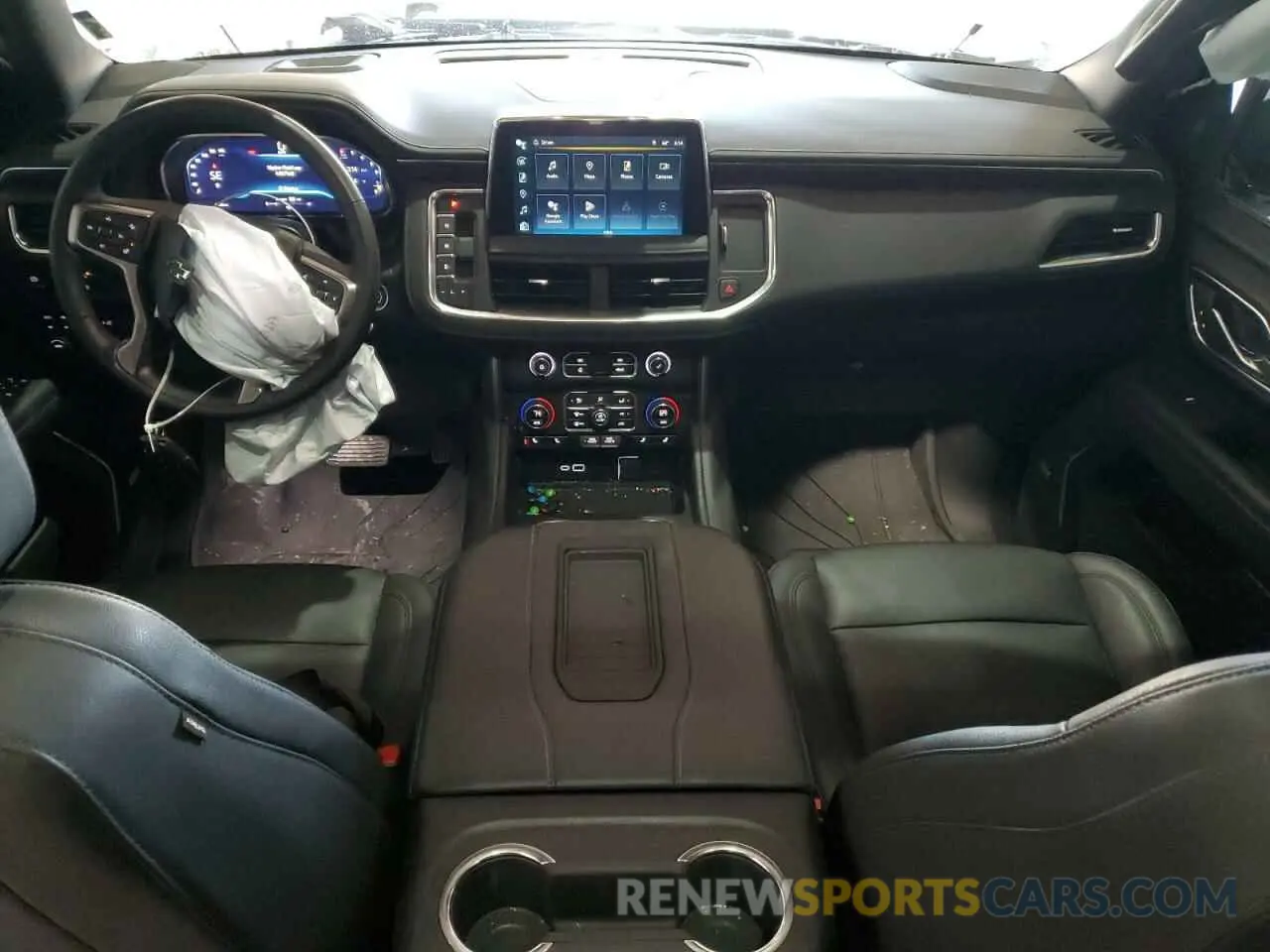 8 fotografías del automóvil dañado 1GNSKDKDXPR402129 CHEVROLET SUBURBAN 2023