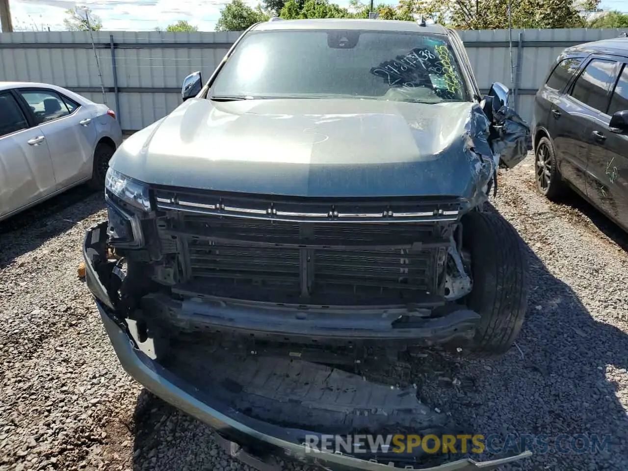 5 fotografías del automóvil dañado 1GNSKFKD0PR278738 CHEVROLET SUBURBAN 2023