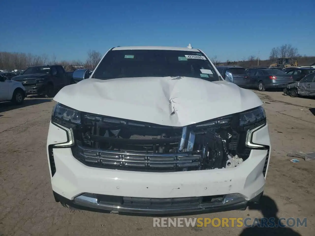 5 fotografías del automóvil dañado 1GNSKFKD0PR332779 CHEVROLET SUBURBAN 2023