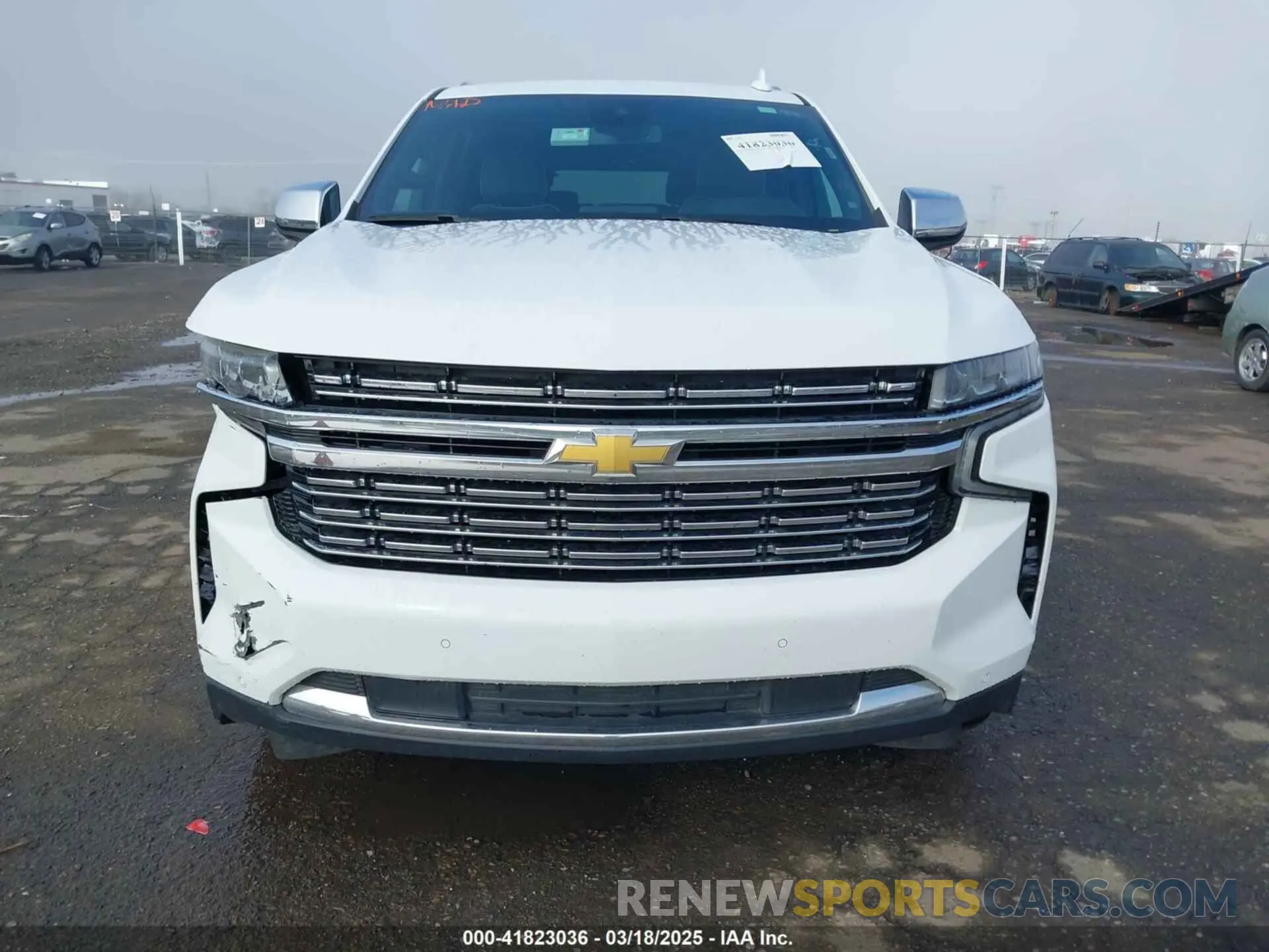 12 fotografías del automóvil dañado 1GNSKFKD1PR253914 CHEVROLET SUBURBAN 2023