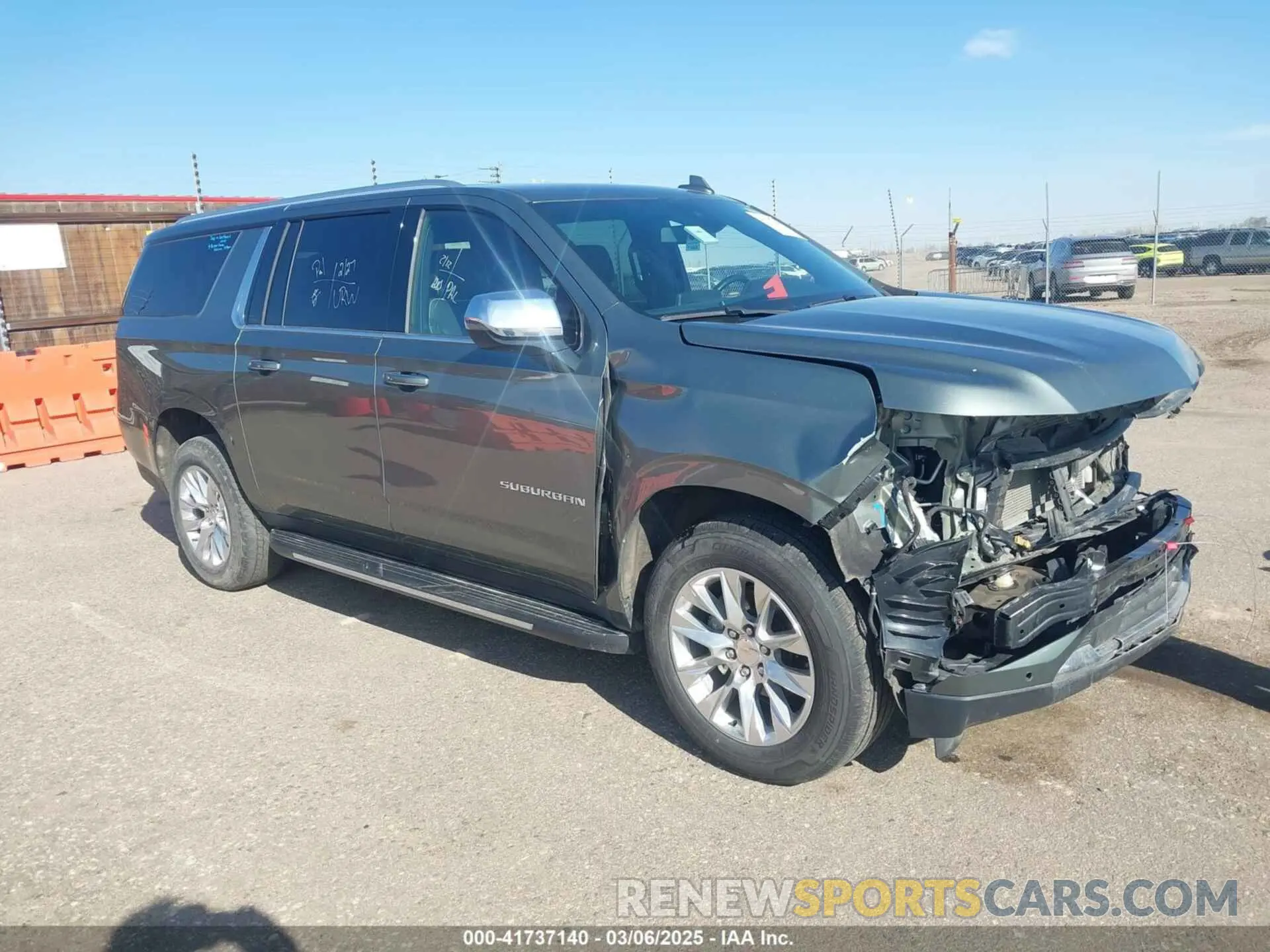 1 fotografías del automóvil dañado 1GNSKFKD5PR306002 CHEVROLET SUBURBAN 2023