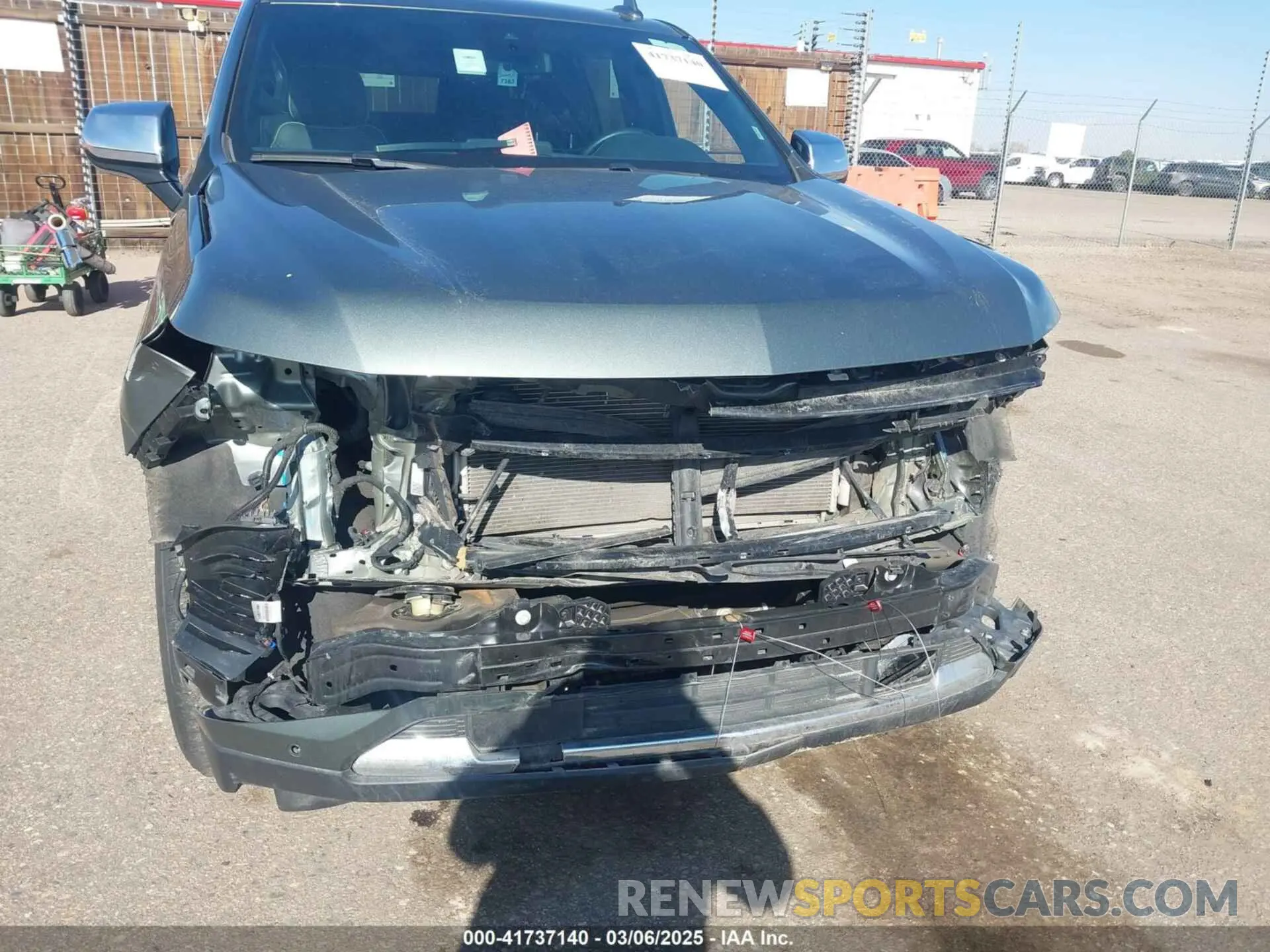 6 fotografías del automóvil dañado 1GNSKFKD5PR306002 CHEVROLET SUBURBAN 2023