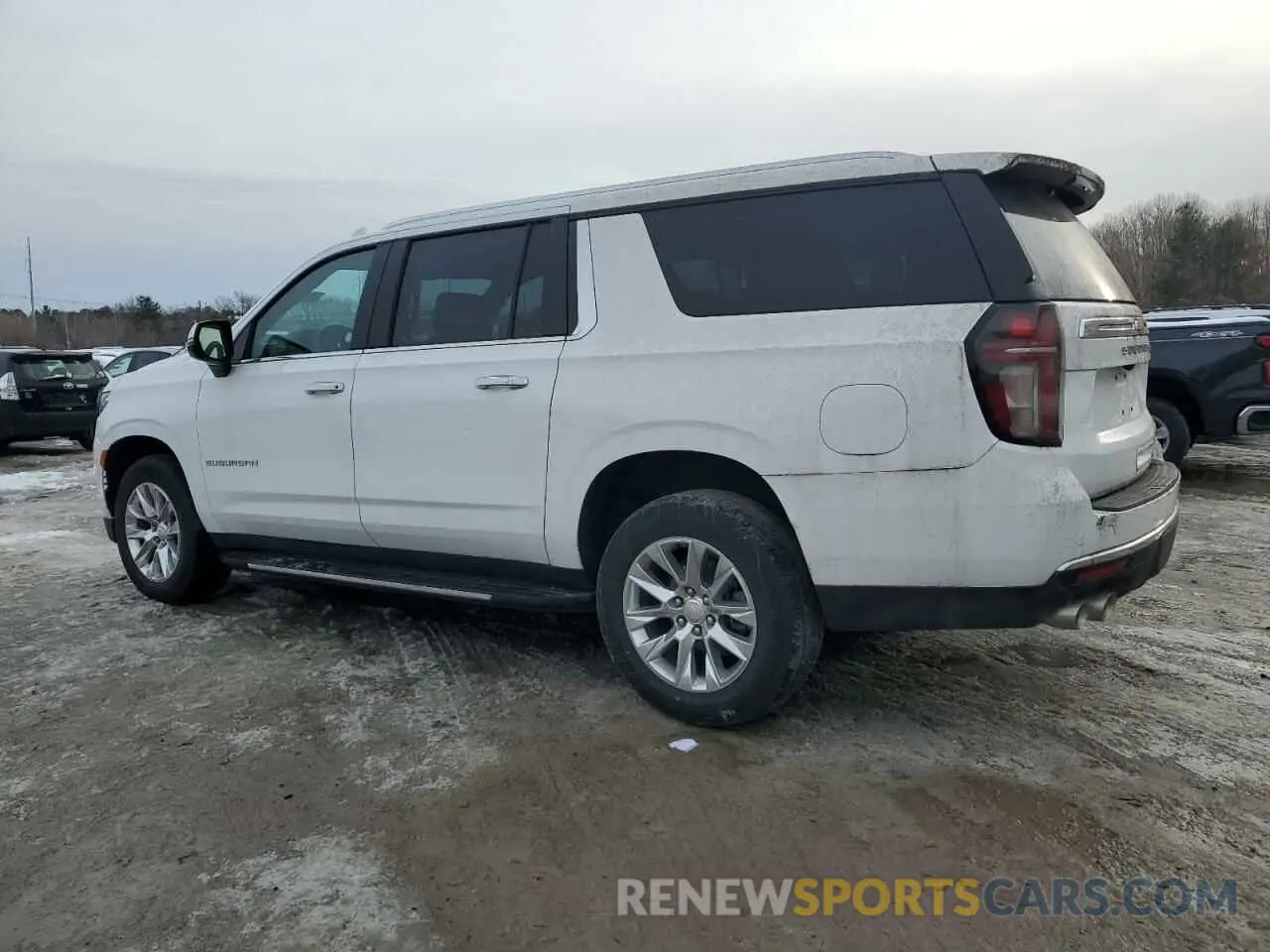2 fotografías del automóvil dañado 1GNSKFKD6PR166896 CHEVROLET SUBURBAN 2023
