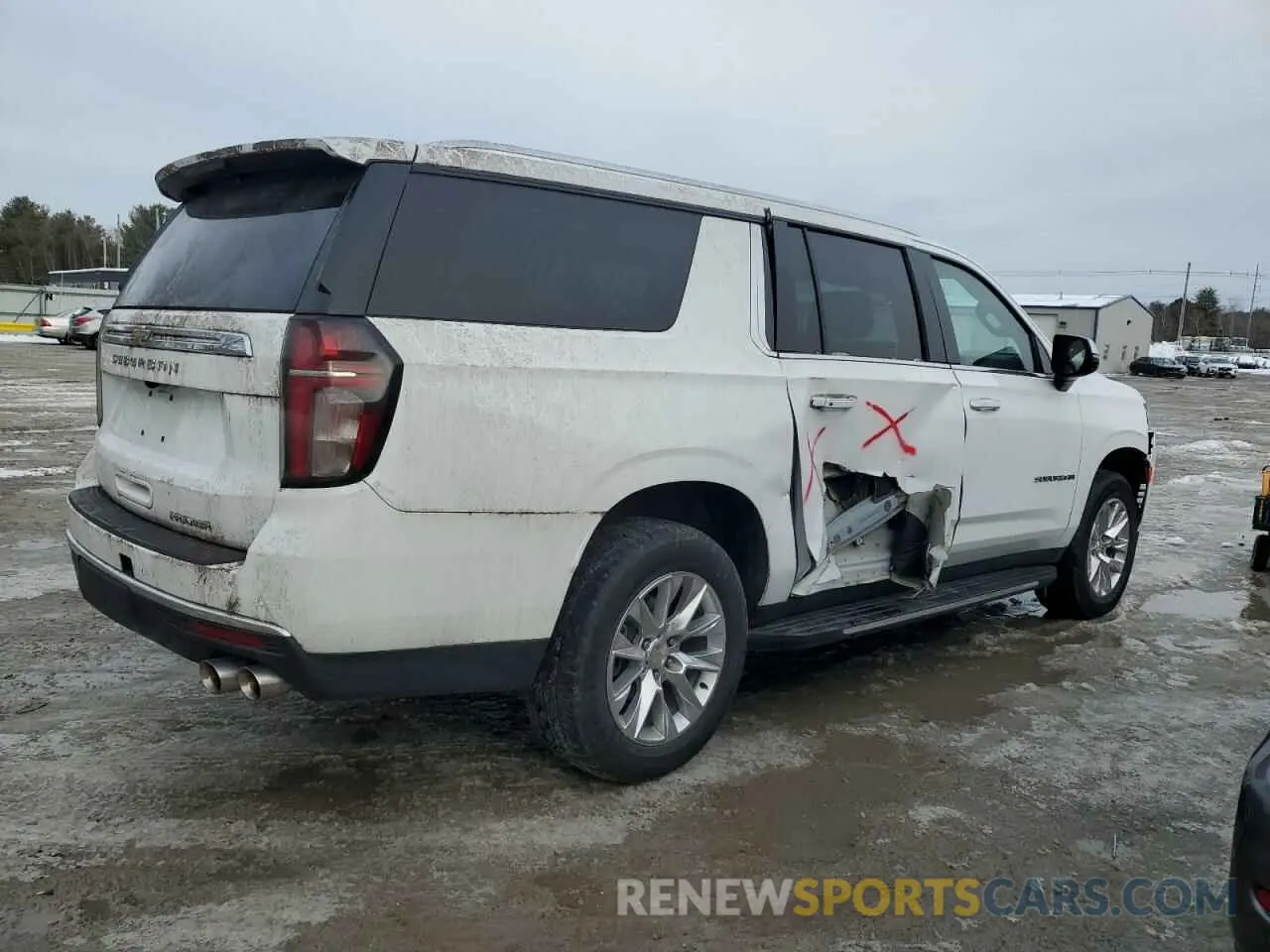 3 fotografías del automóvil dañado 1GNSKFKD6PR166896 CHEVROLET SUBURBAN 2023
