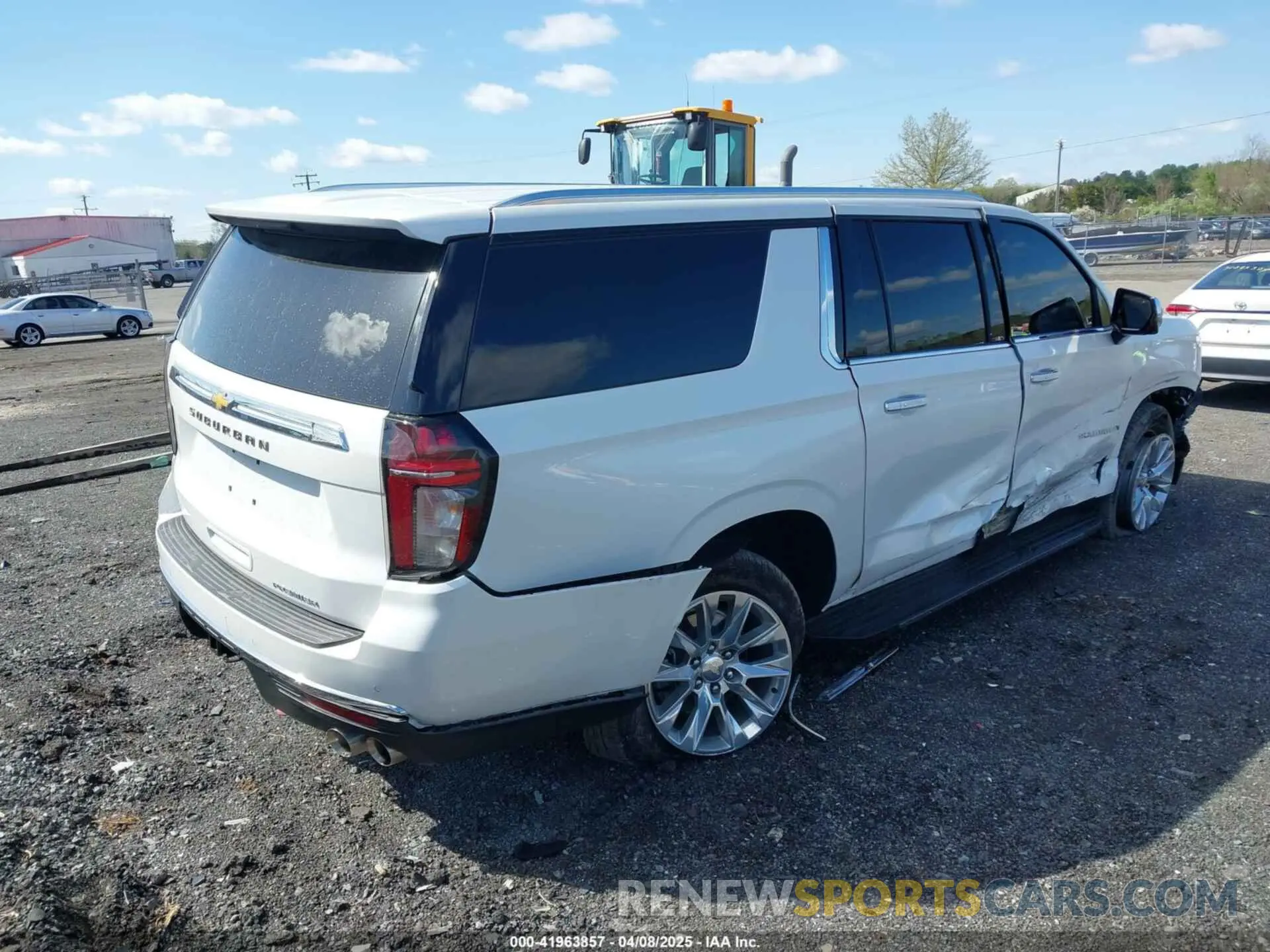 4 fotografías del automóvil dañado 1GNSKFKD6PR521145 CHEVROLET SUBURBAN 2023