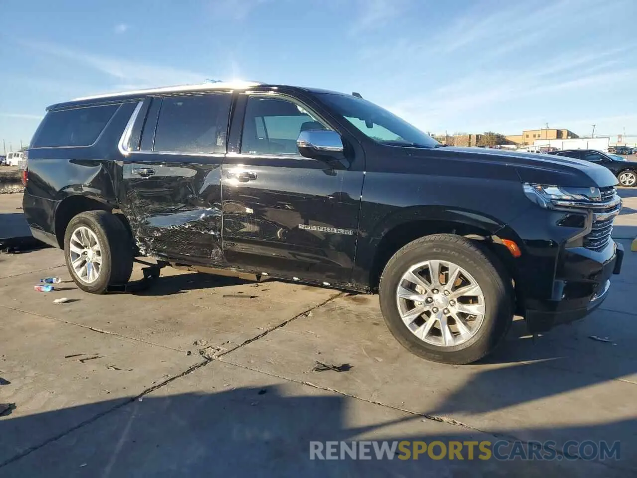 4 fotografías del automóvil dañado 1GNSKFKD7PR269597 CHEVROLET SUBURBAN 2023