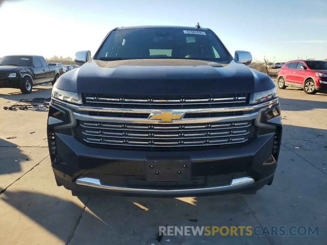 5 fotografías del automóvil dañado 1GNSKFKD7PR269597 CHEVROLET SUBURBAN 2023