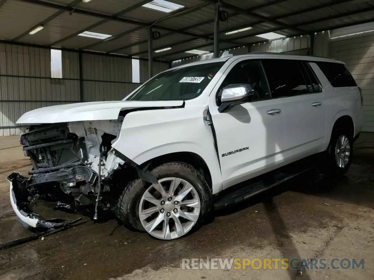 1 fotografías del automóvil dañado 1GNSKFKD8PR543891 CHEVROLET SUBURBAN 2023