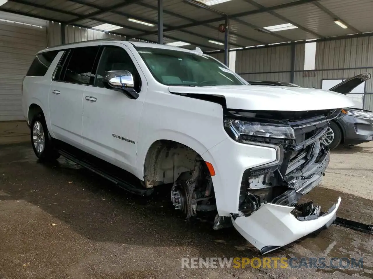 4 fotografías del automóvil dañado 1GNSKFKD8PR543891 CHEVROLET SUBURBAN 2023