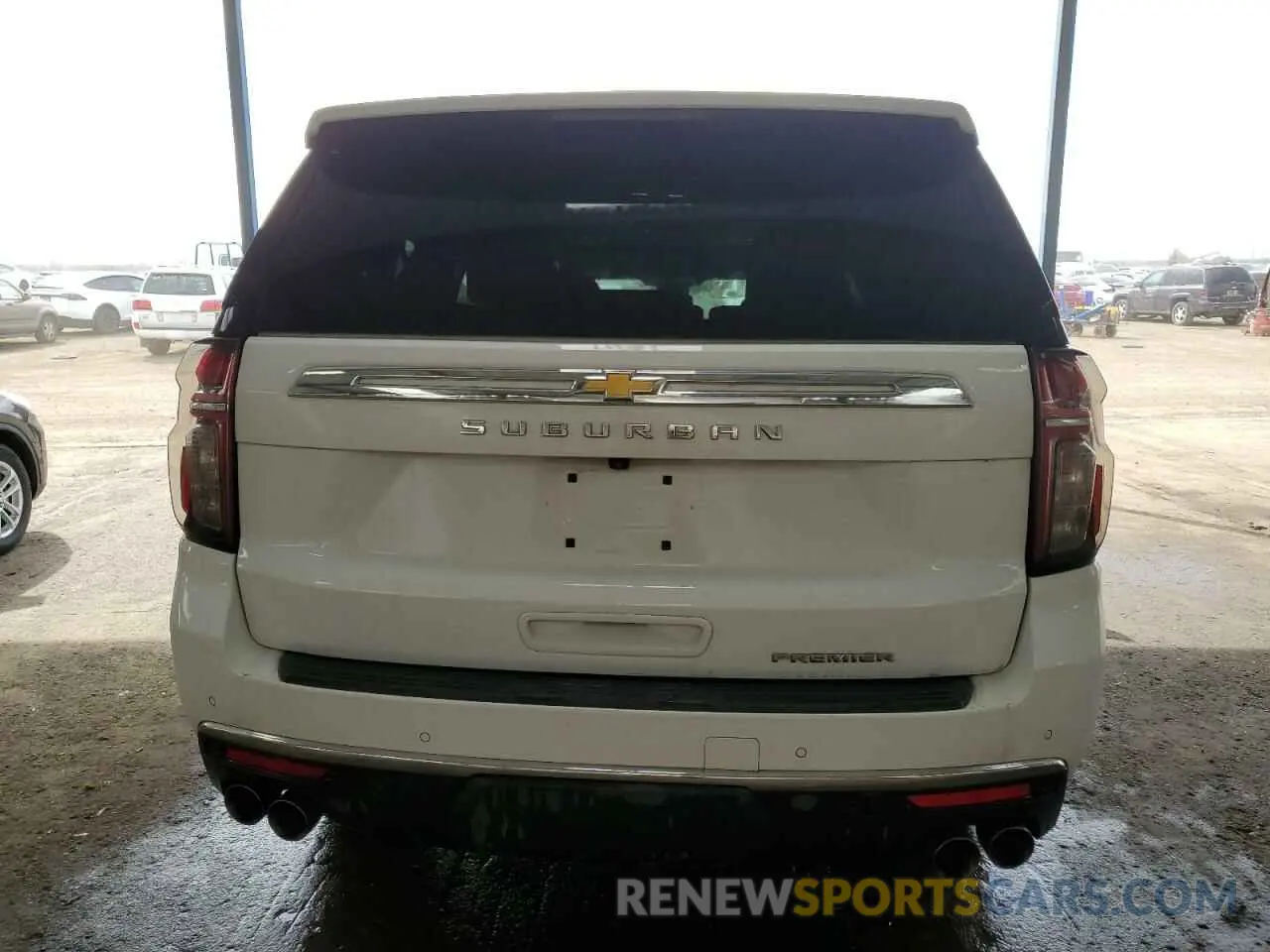 6 fotografías del automóvil dañado 1GNSKFKD8PR543891 CHEVROLET SUBURBAN 2023