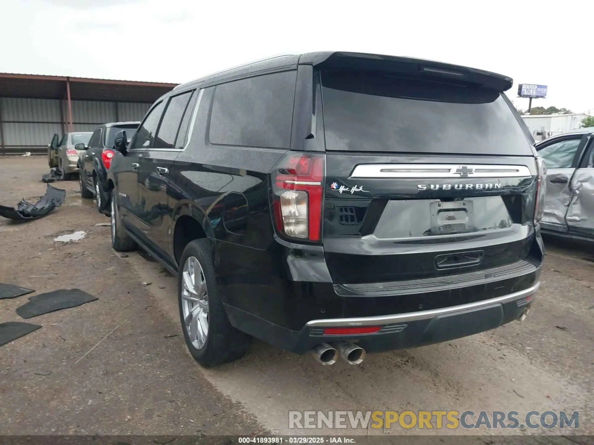 3 fotografías del automóvil dañado 1GNSKGKL5PR148645 CHEVROLET SUBURBAN 2023