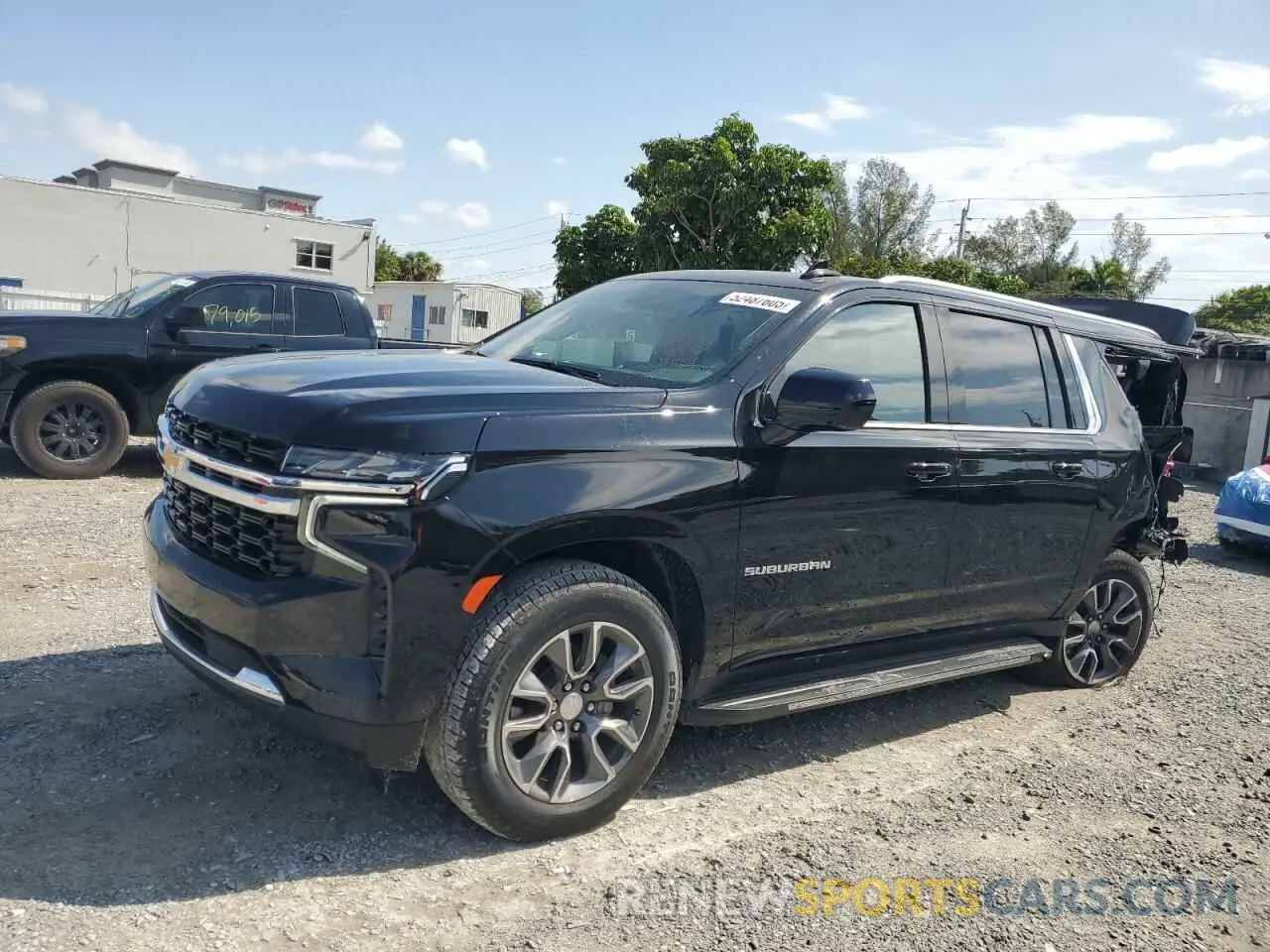 1 fotografías del automóvil dañado 1GNSCBKT1RR373664 CHEVROLET SUBURBAN 2024