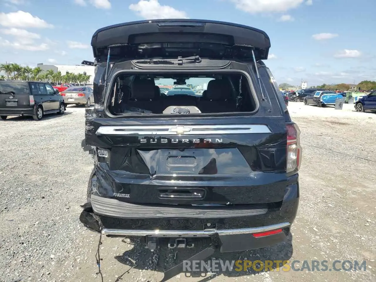 6 fotografías del automóvil dañado 1GNSCBKT1RR373664 CHEVROLET SUBURBAN 2024