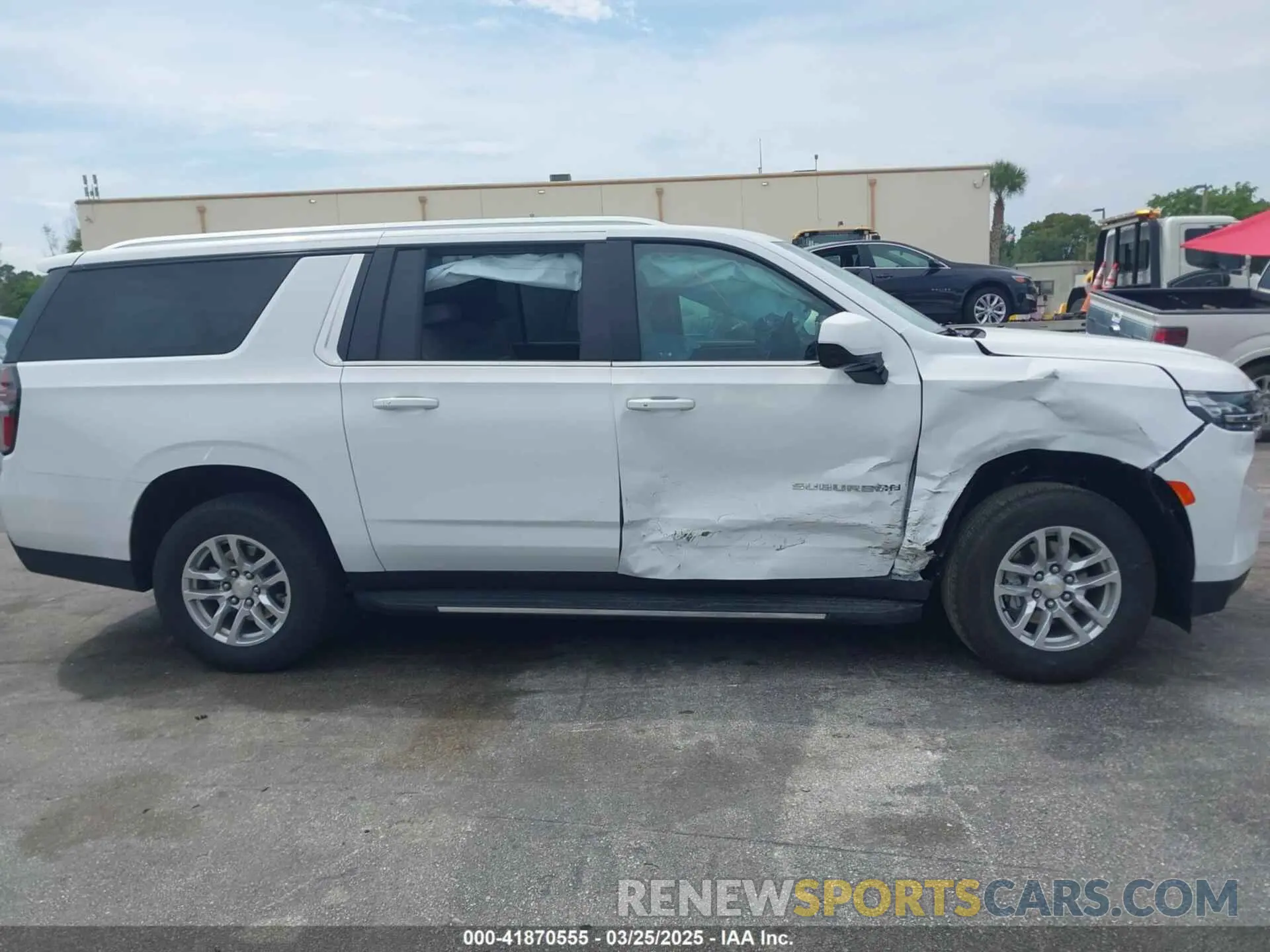 6 fotografías del automóvil dañado 1GNSCCKDXRR249536 CHEVROLET SUBURBAN 2024