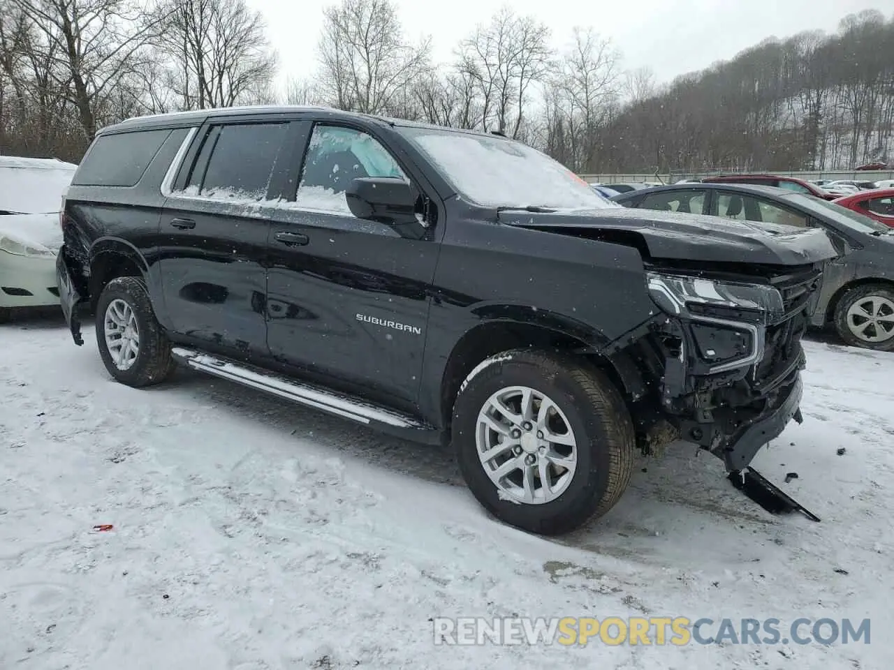 4 fotografías del automóvil dañado 1GNSKCKD2RR249498 CHEVROLET SUBURBAN 2024