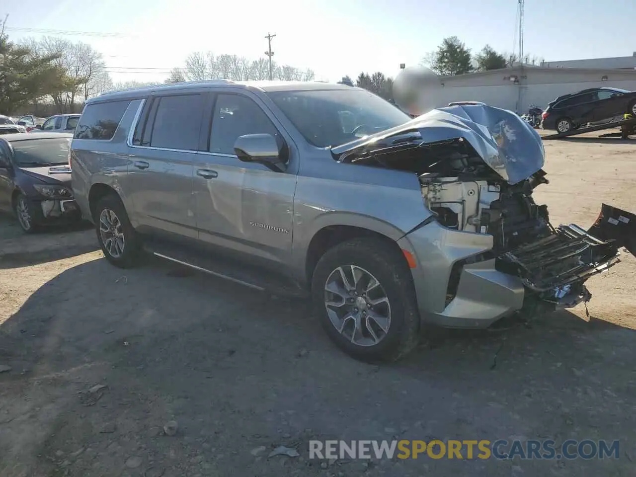 4 fotografías del automóvil dañado 1GNSKCKD9RR185377 CHEVROLET SUBURBAN 2024