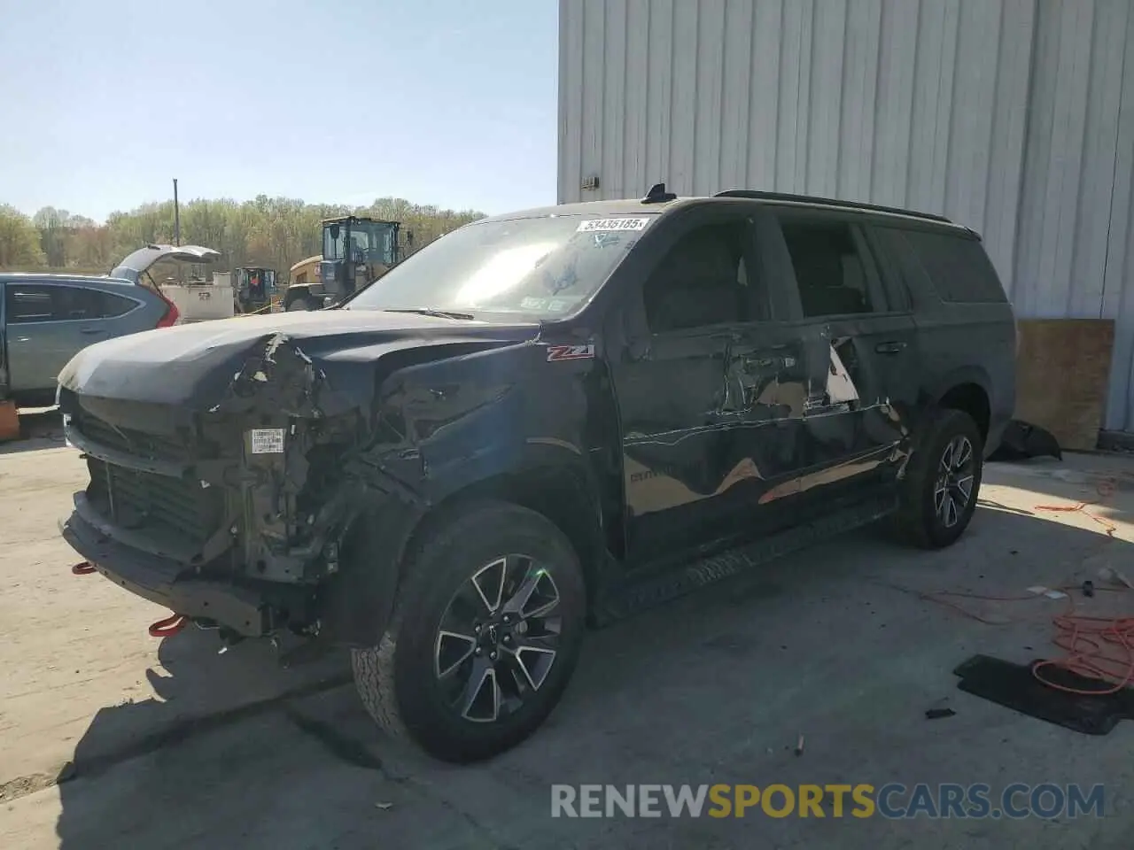 1 fotografías del automóvil dañado 1GNSKDKD1RR116799 CHEVROLET SUBURBAN 2024