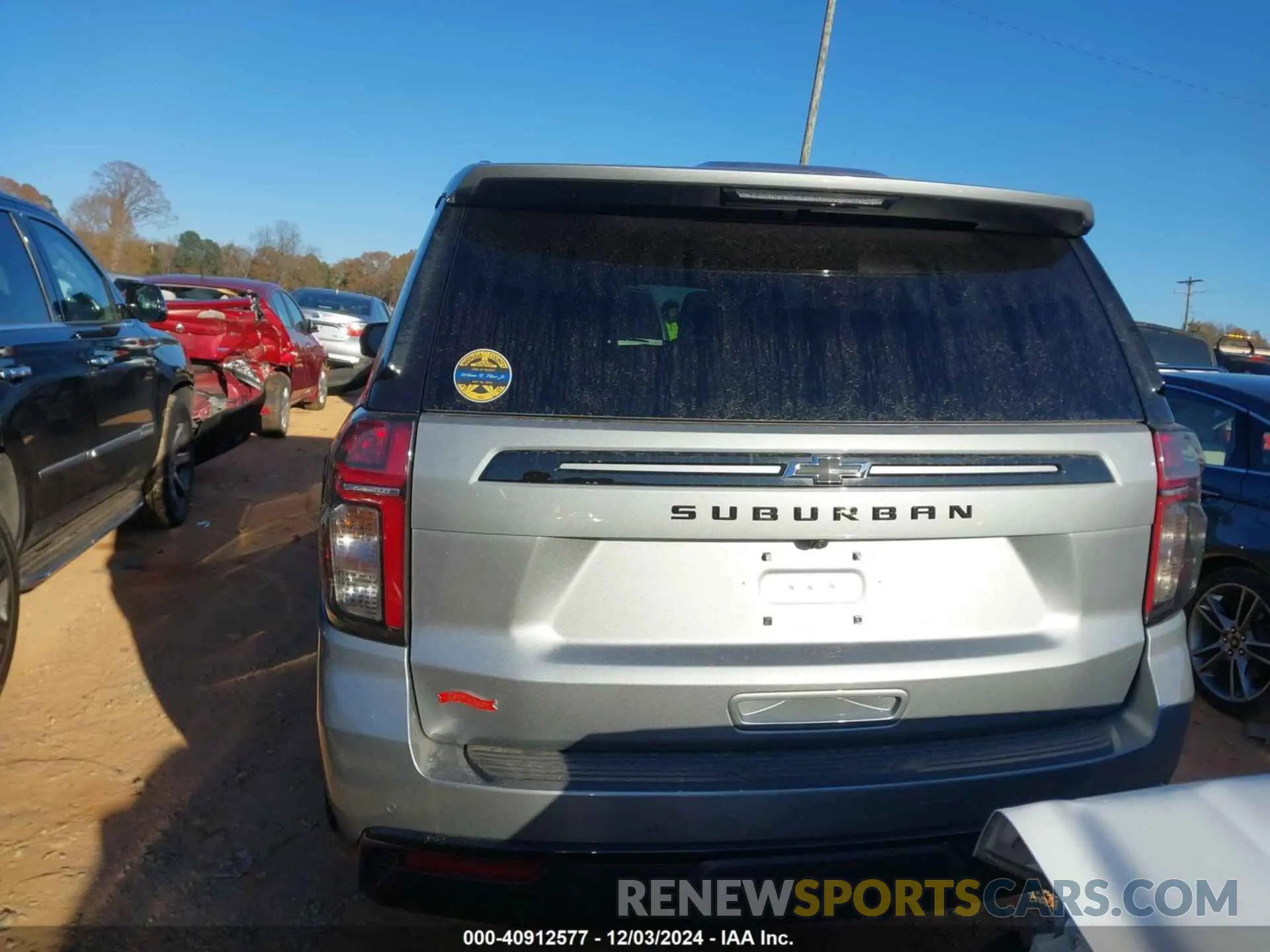 16 fotografías del automóvil dañado 1GNSKDKD1RR316405 CHEVROLET SUBURBAN 2024