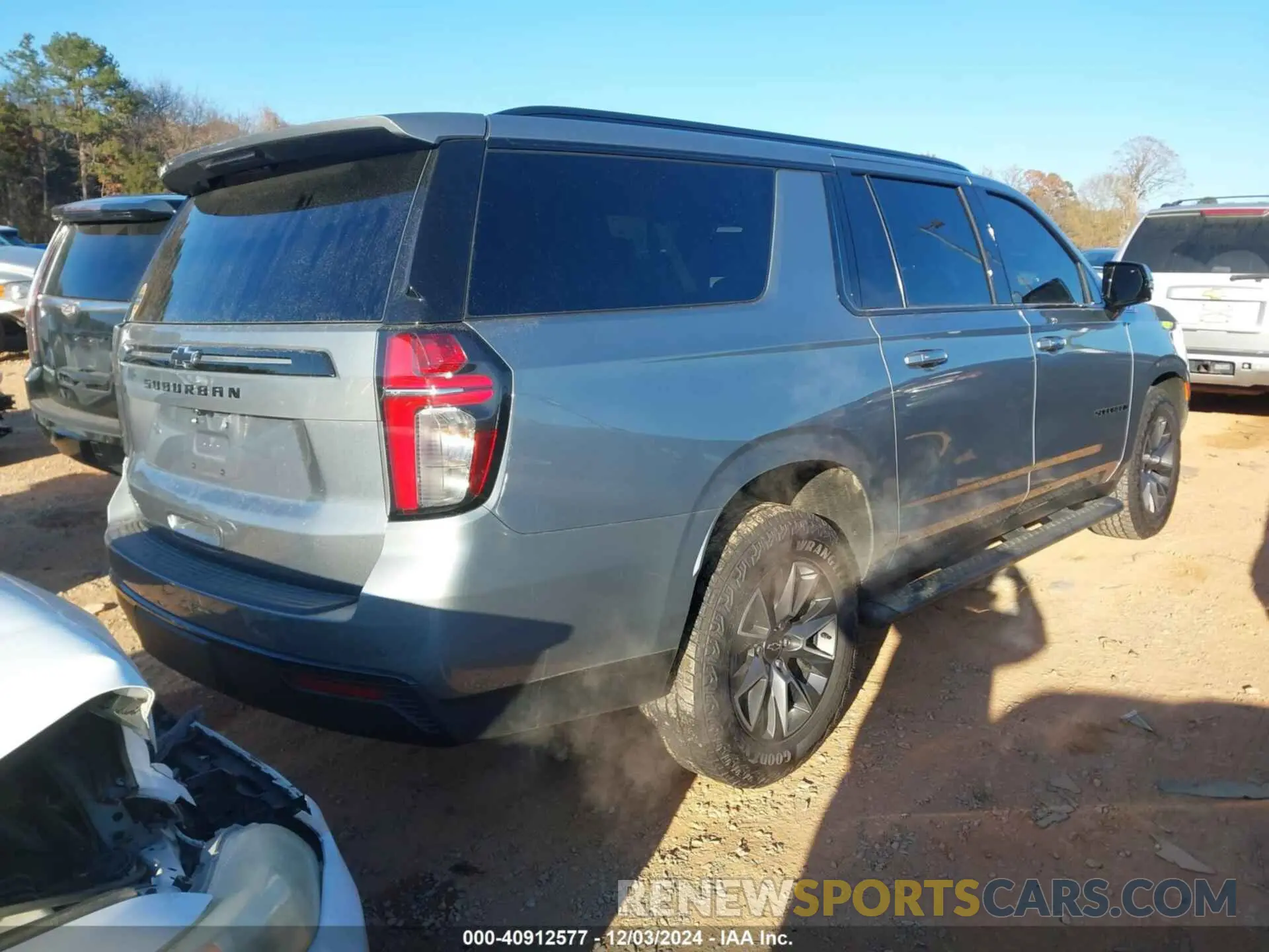 4 fotografías del automóvil dañado 1GNSKDKD1RR316405 CHEVROLET SUBURBAN 2024