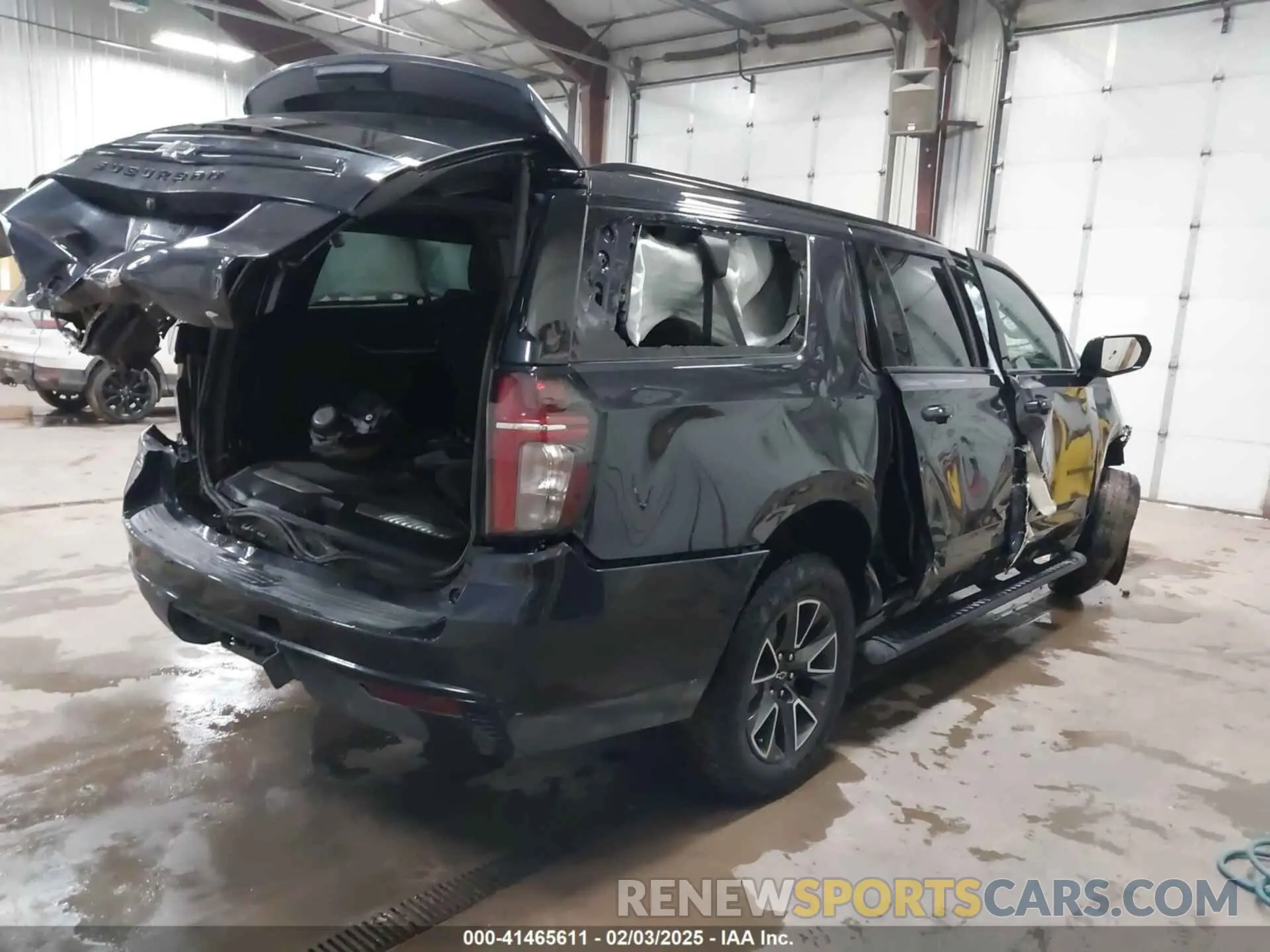 4 fotografías del automóvil dañado 1GNSKDKD2RR203790 CHEVROLET SUBURBAN 2024