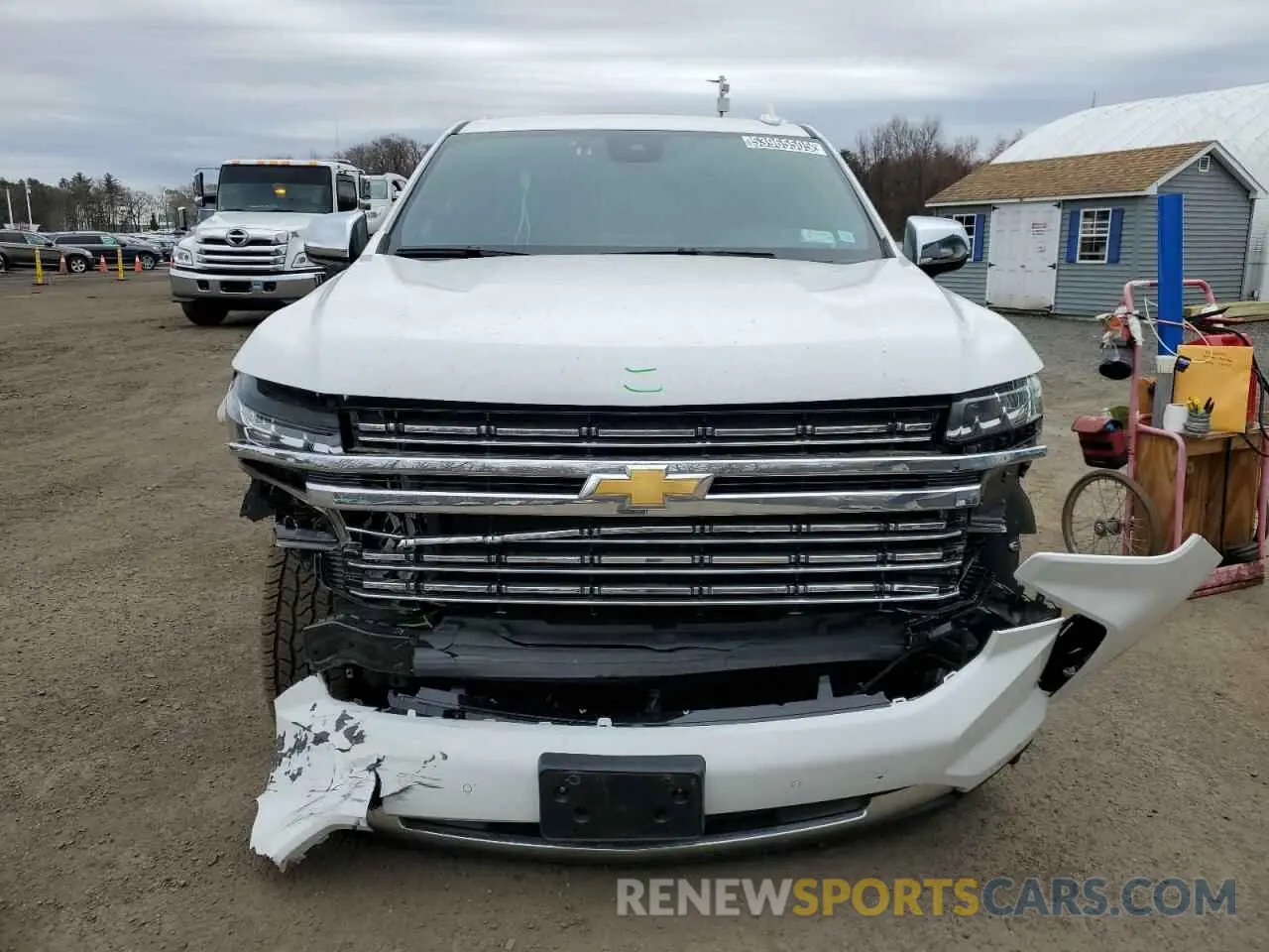 5 fotografías del automóvil dañado 1GNSKFKD2RR132294 CHEVROLET SUBURBAN 2024