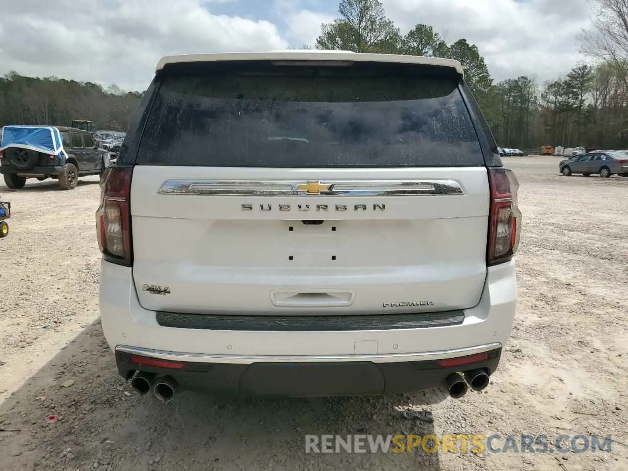 6 fotografías del automóvil dañado 1GNSKFKD7RR200413 CHEVROLET SUBURBAN 2024