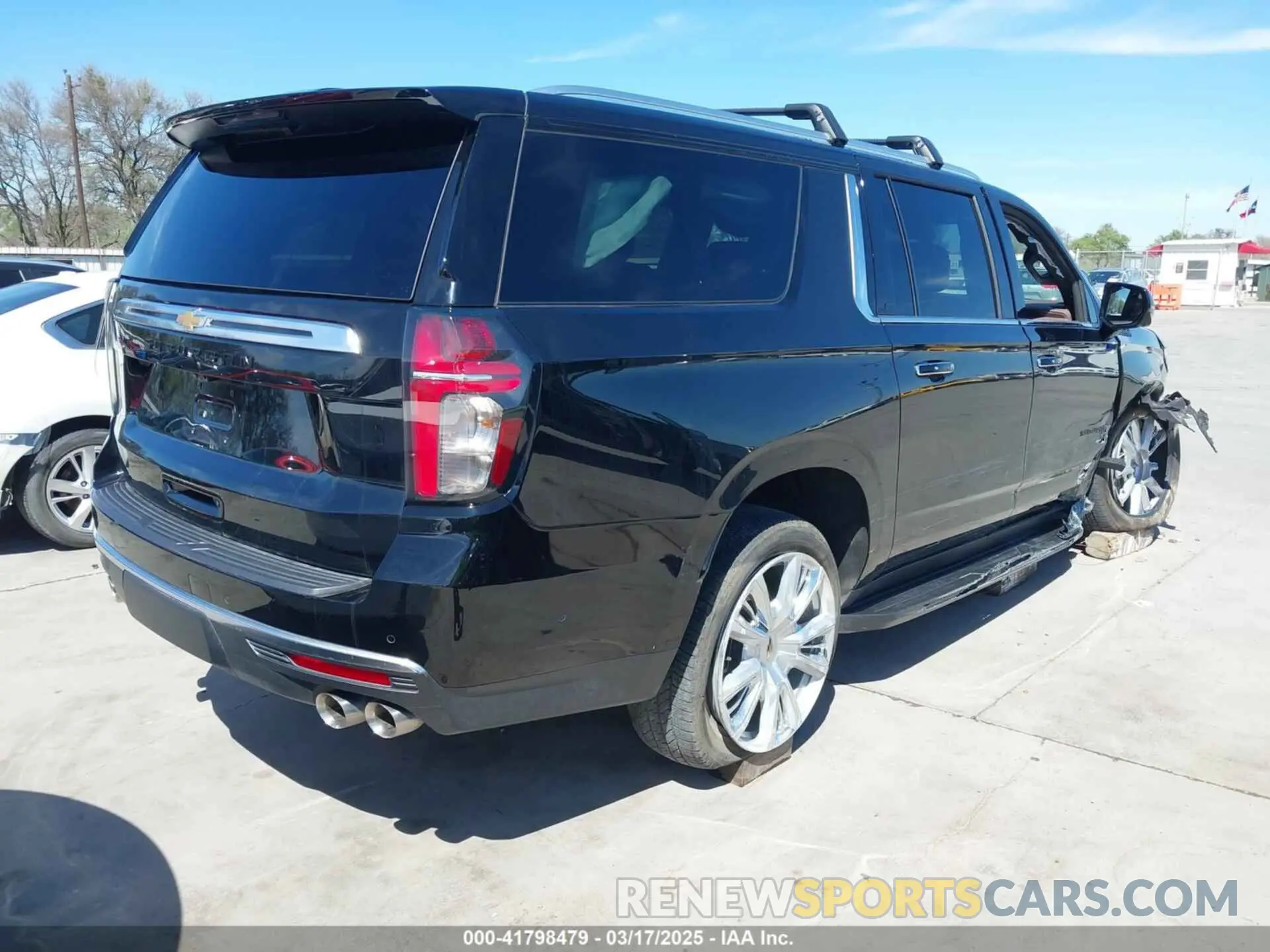 4 fotografías del automóvil dañado 1GNSKGKL7RR150268 CHEVROLET SUBURBAN 2024