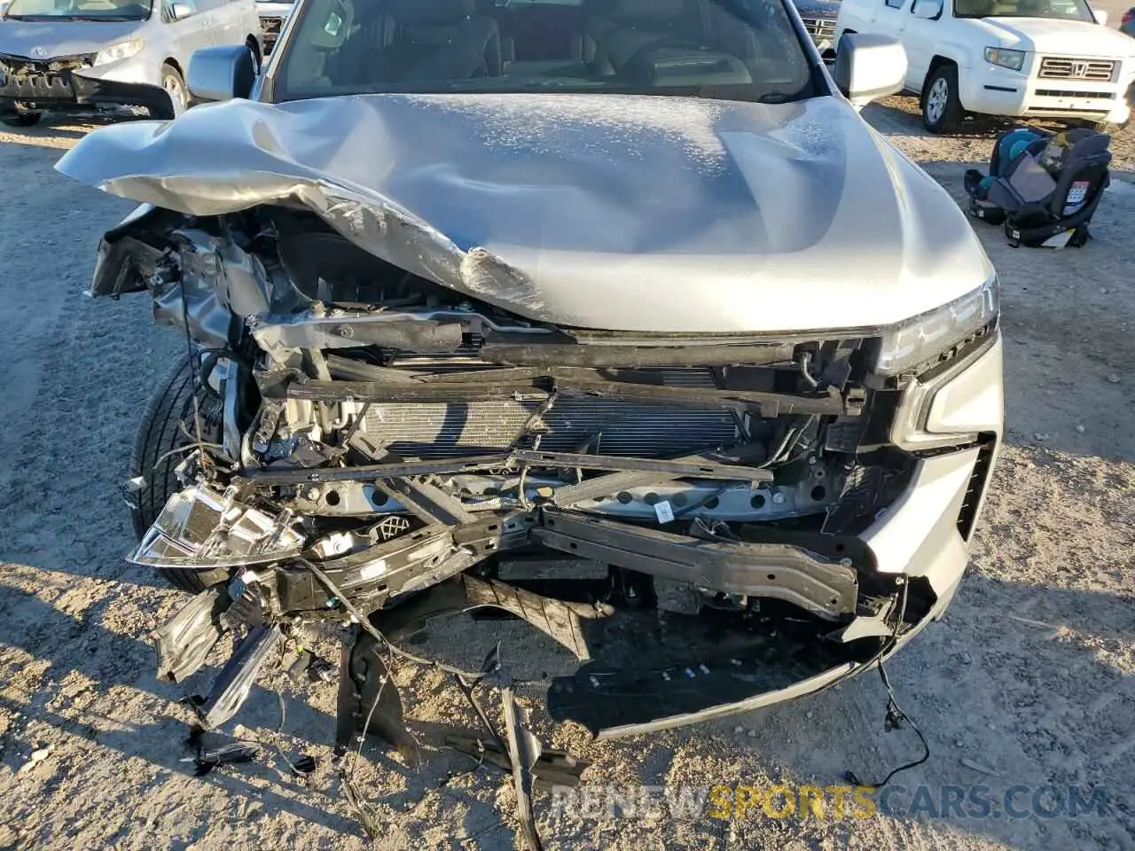 12 fotografías del automóvil dañado 1GNSKGKL9RR140910 CHEVROLET SUBURBAN 2024