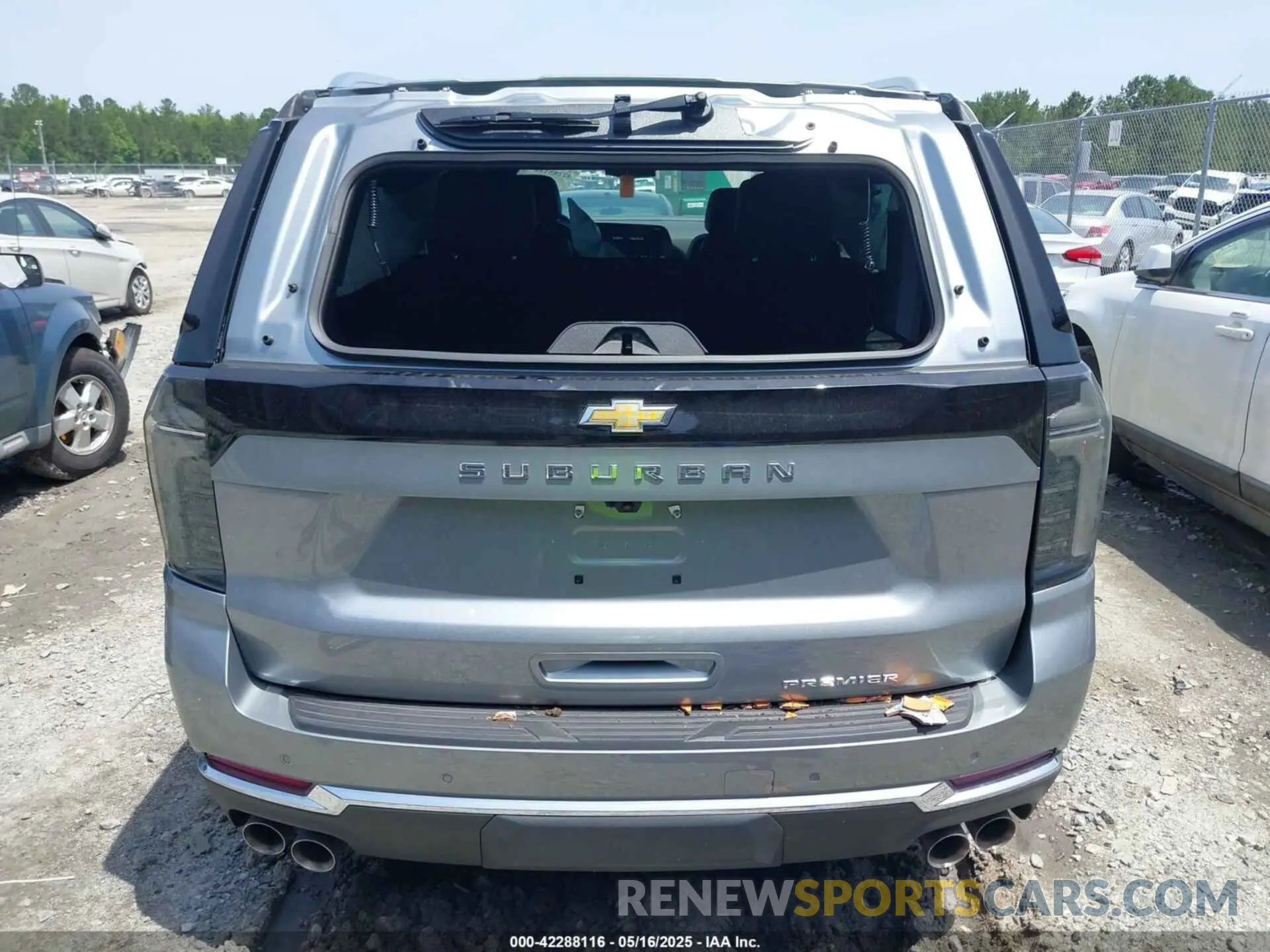 16 fotografías del automóvil dañado 1GNS5FRD8SR181650 CHEVROLET SUBURBAN 2025