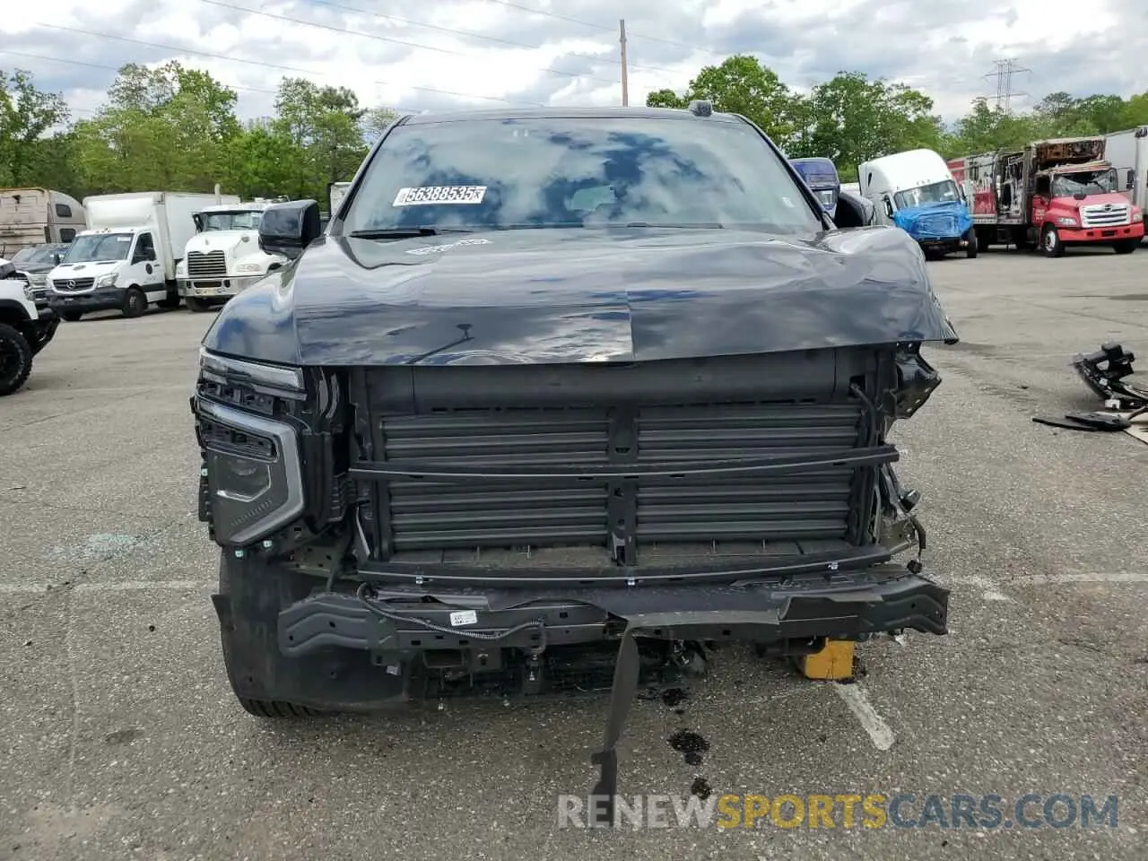 5 fotografías del automóvil dañado 1GNS6CRD6SR177897 CHEVROLET SUBURBAN 2025
