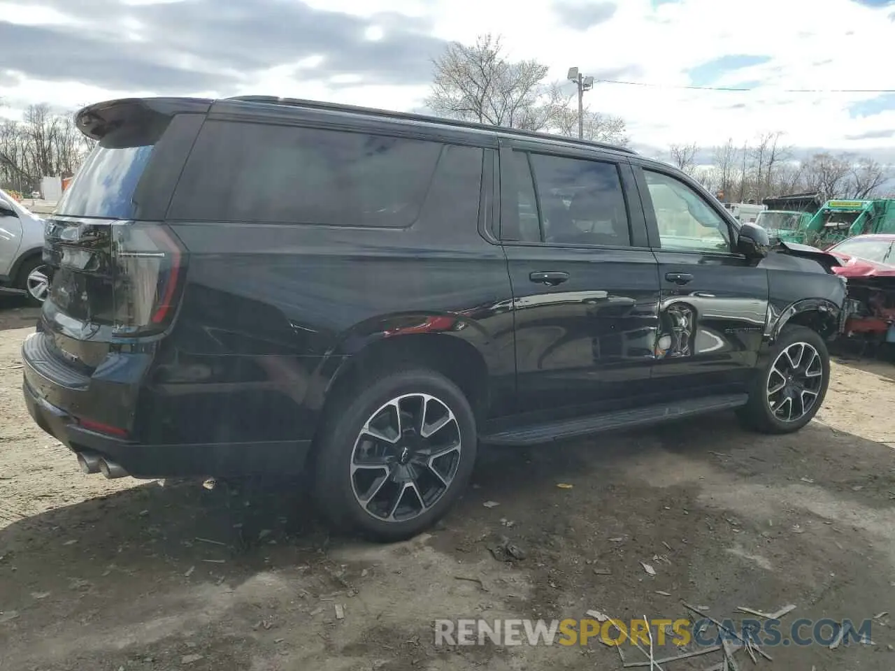 3 fotografías del automóvil dañado 1GNS6ERD0SR100843 CHEVROLET SUBURBAN 2025