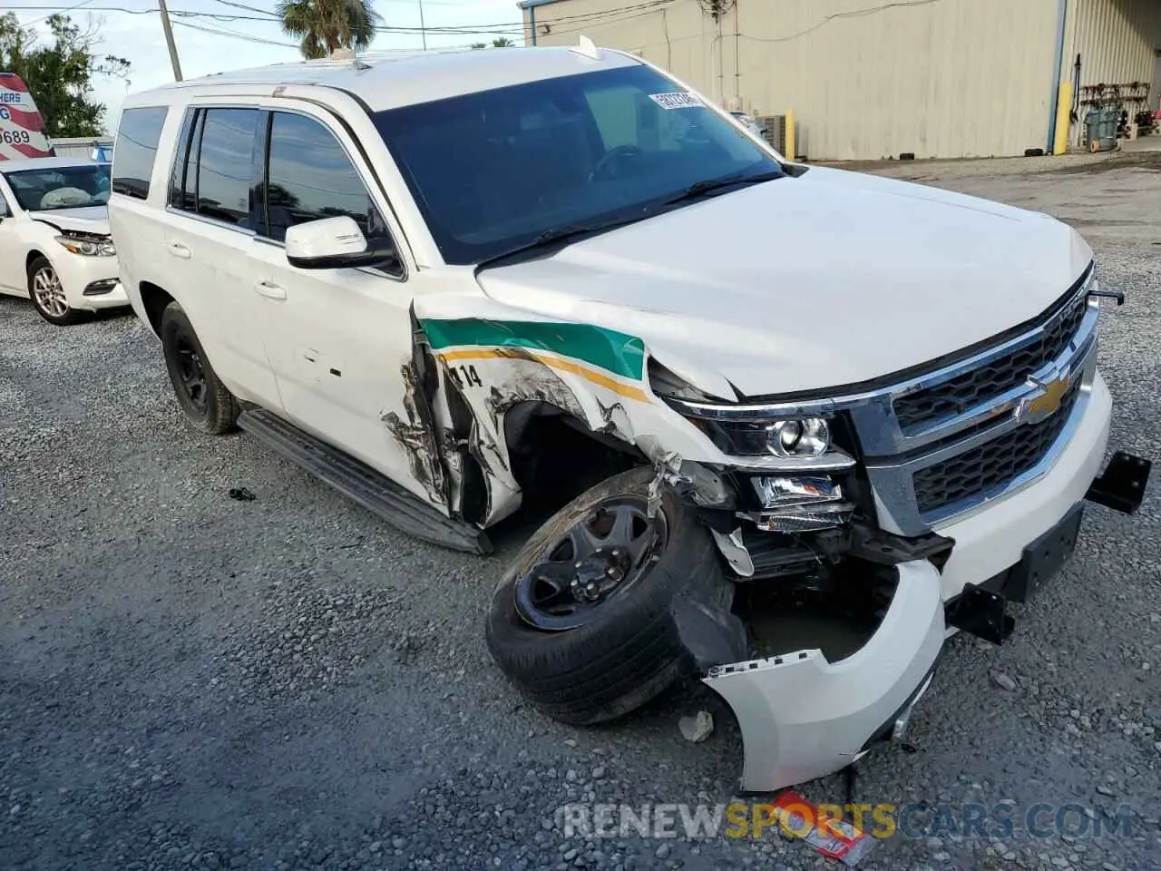 4 fotografías del automóvil dañado 1GNLCDEC4KR220035 CHEVROLET TAHOE 2019