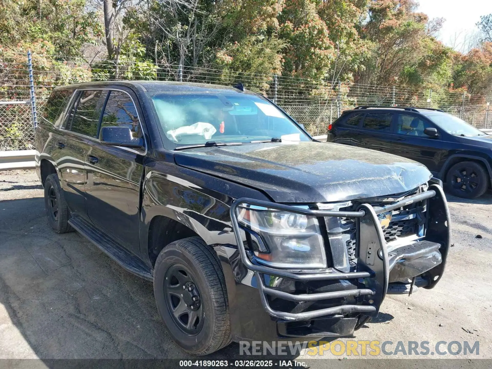 1 fotografías del automóvil dañado 1GNLCDECXKR133529 CHEVROLET TAHOE 2019