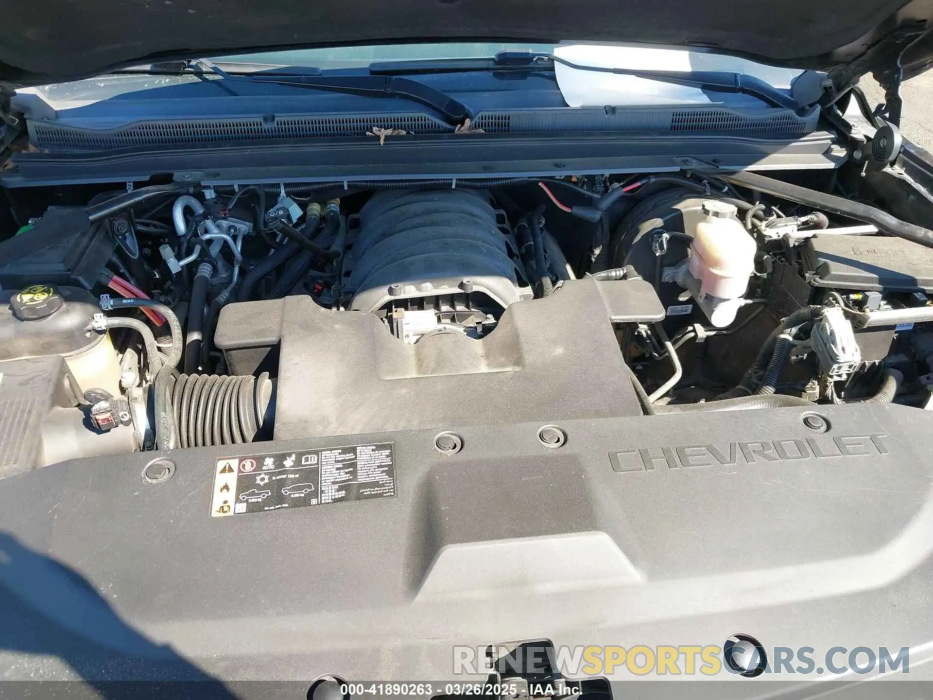 10 fotografías del automóvil dañado 1GNLCDECXKR133529 CHEVROLET TAHOE 2019