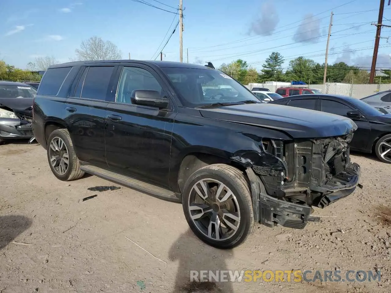 4 fotografías del automóvil dañado 1GNLCDECXKR327090 CHEVROLET TAHOE 2019