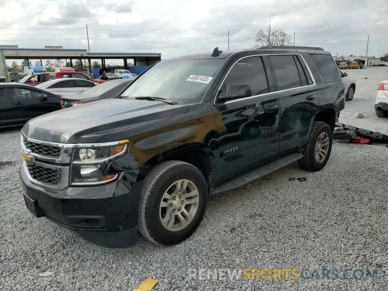 1 fotografías del automóvil dañado 1GNSCAKC1KR321791 CHEVROLET TAHOE 2019