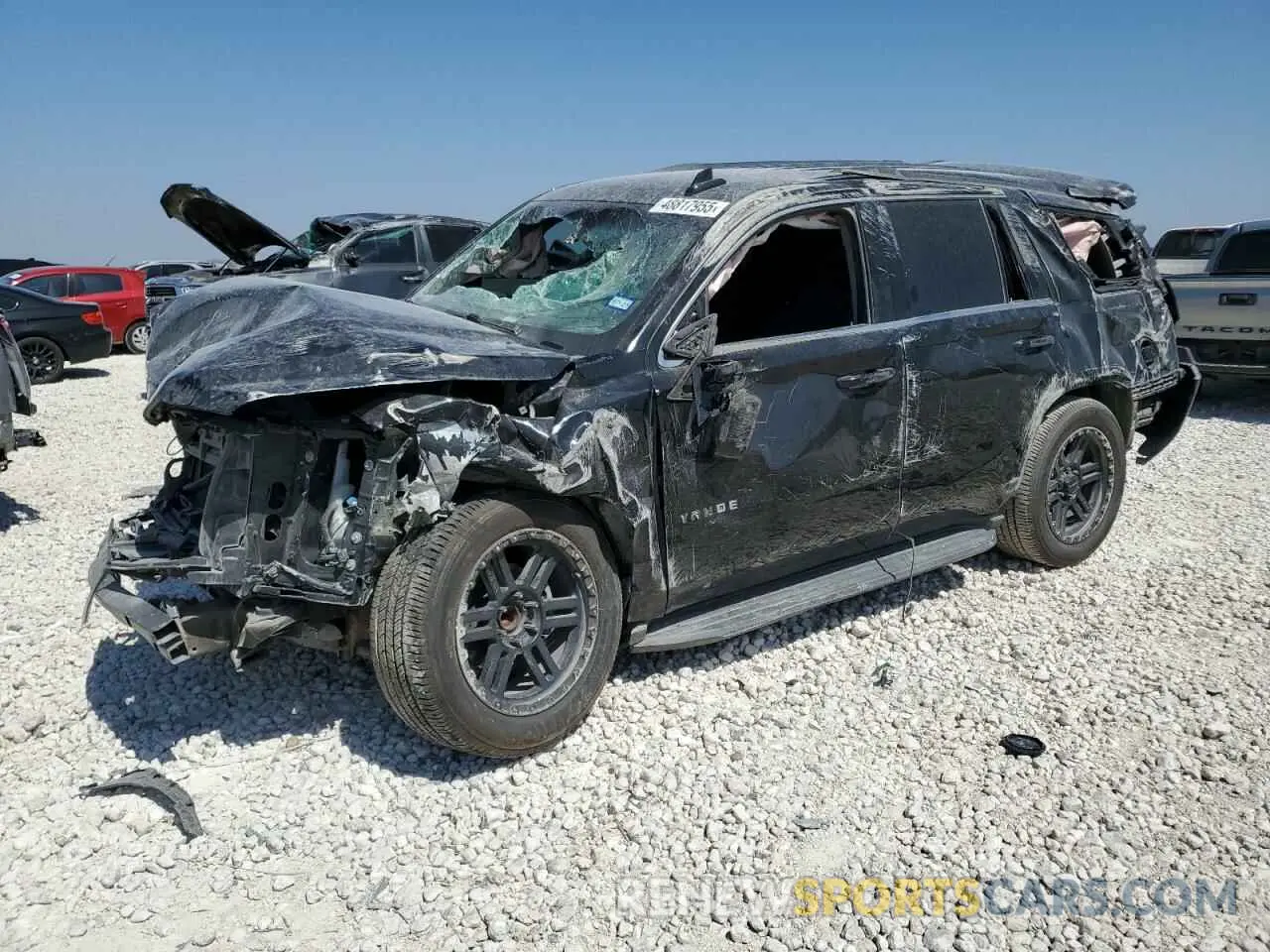 1 fotografías del automóvil dañado 1GNSCAKC6KR339624 CHEVROLET TAHOE 2019