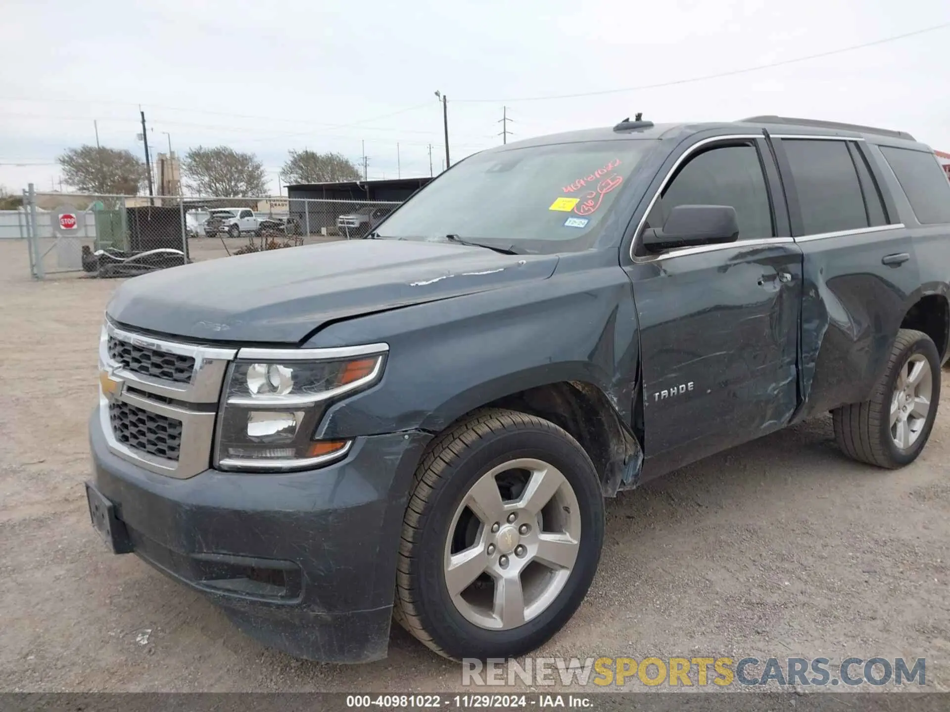 6 fotografías del automóvil dañado 1GNSCAKC7KR164171 CHEVROLET TAHOE 2019