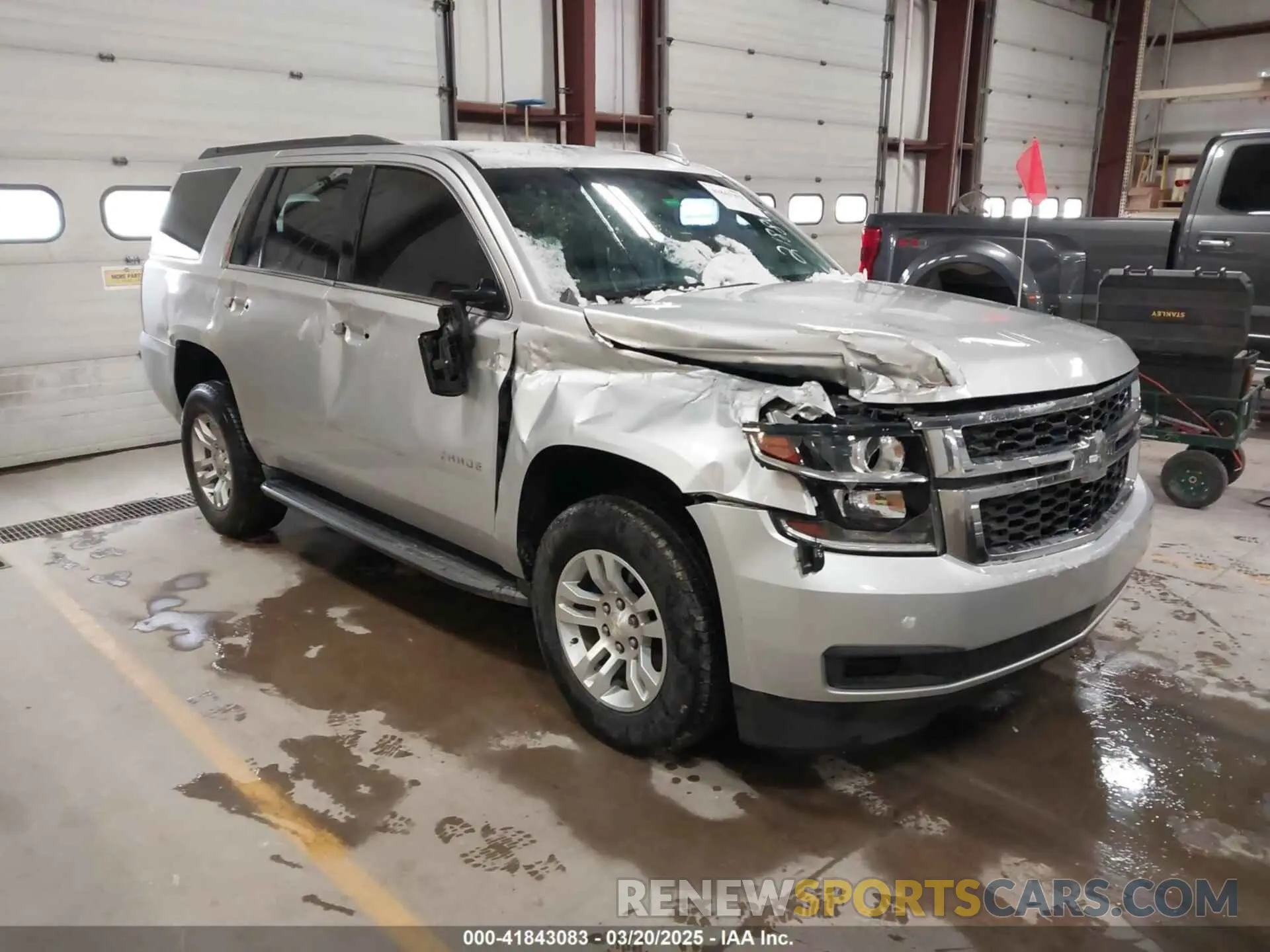 1 fotografías del automóvil dañado 1GNSCAKC7KR218892 CHEVROLET TAHOE 2019