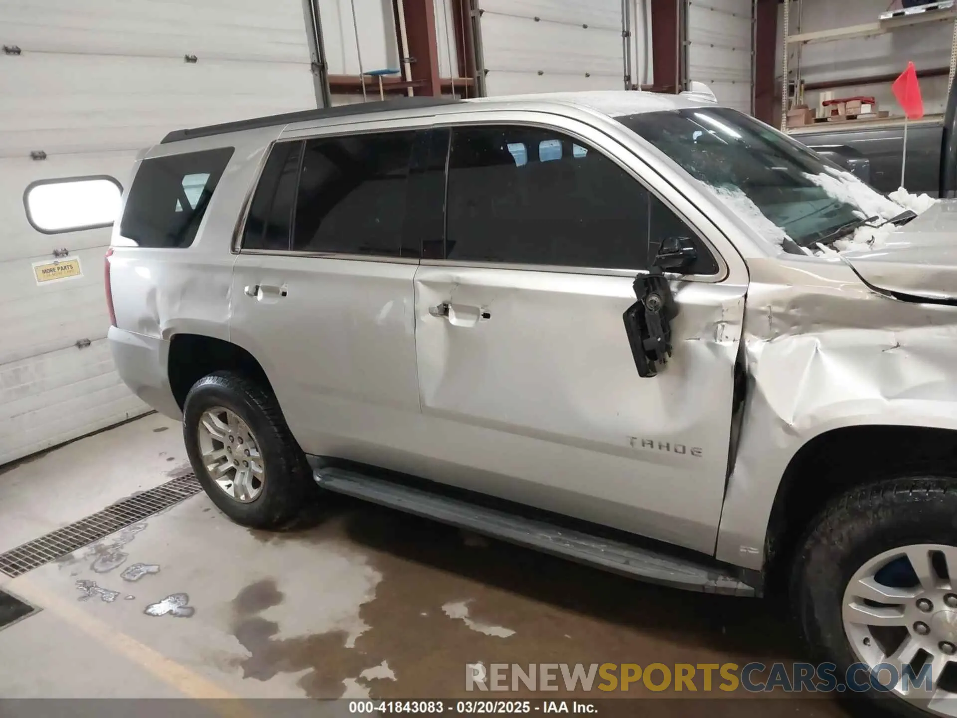 13 fotografías del automóvil dañado 1GNSCAKC7KR218892 CHEVROLET TAHOE 2019
