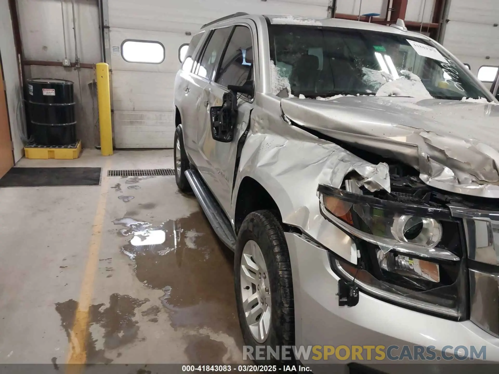 6 fotografías del automóvil dañado 1GNSCAKC7KR218892 CHEVROLET TAHOE 2019