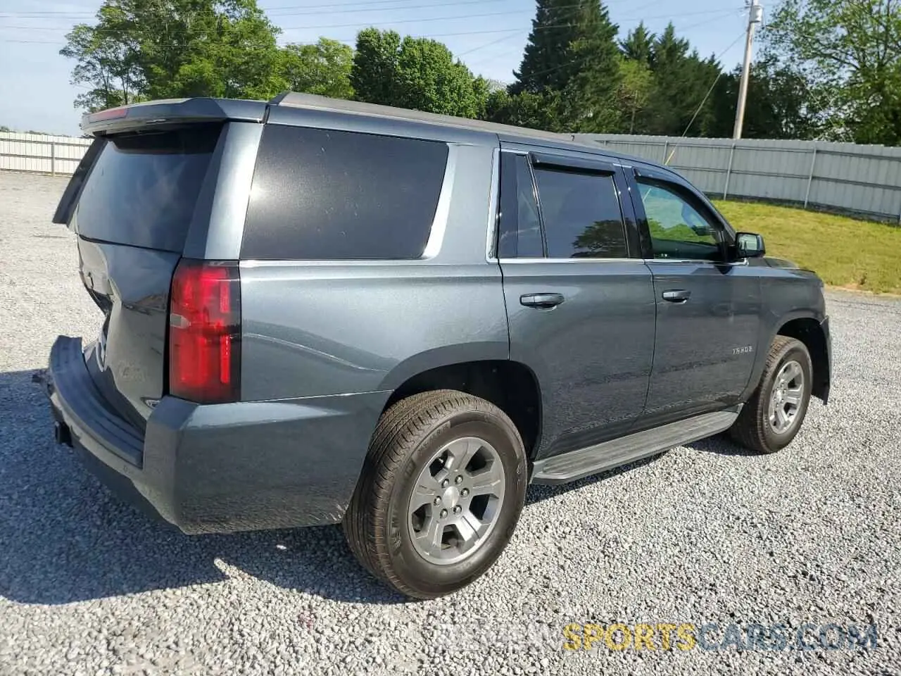 3 fotografías del automóvil dañado 1GNSCAKC9KR375548 CHEVROLET TAHOE 2019