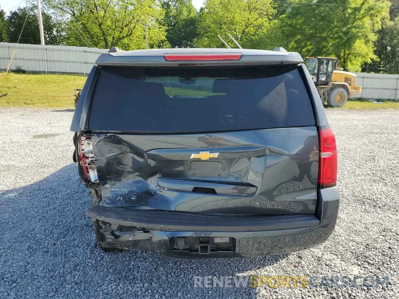 6 fotografías del automóvil dañado 1GNSCAKC9KR375548 CHEVROLET TAHOE 2019