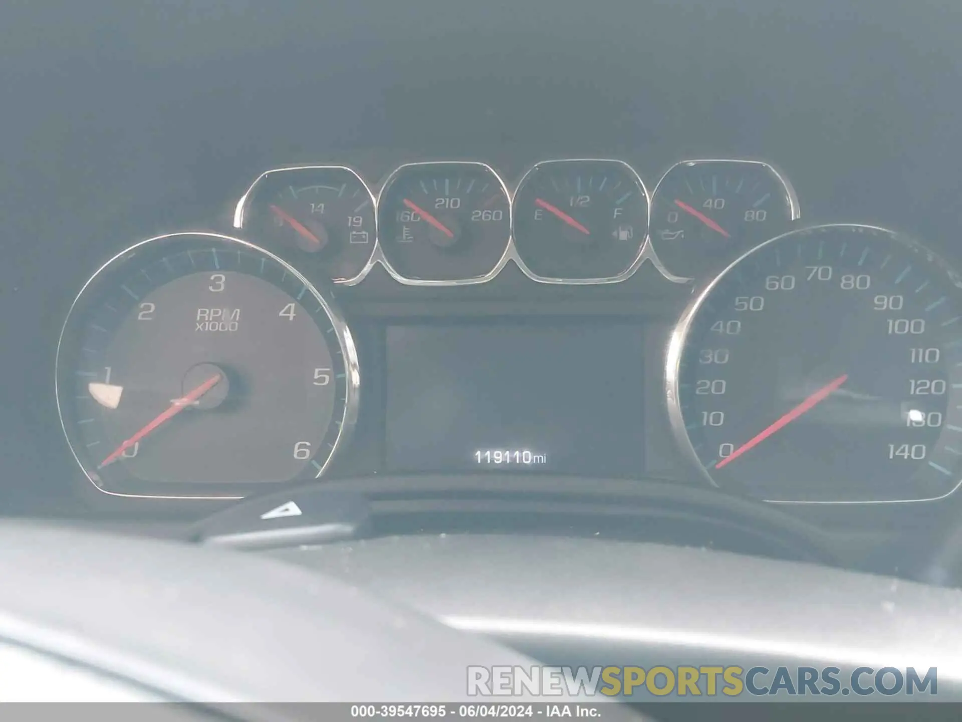 7 fotografías del automóvil dañado 1GNSCAKCXKR268427 CHEVROLET TAHOE 2019