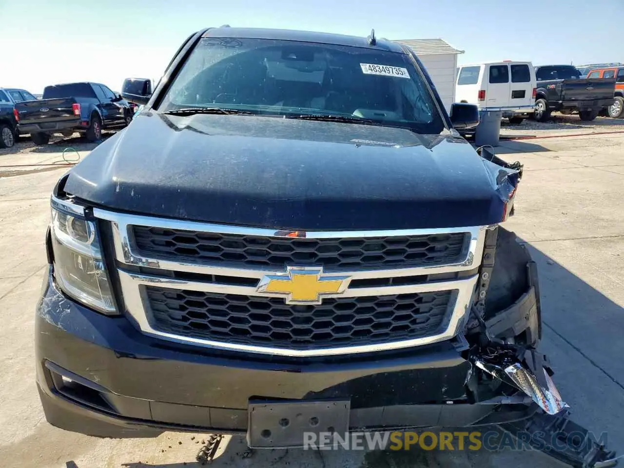 5 fotografías del automóvil dañado 1GNSCBKC1KR103355 CHEVROLET TAHOE 2019