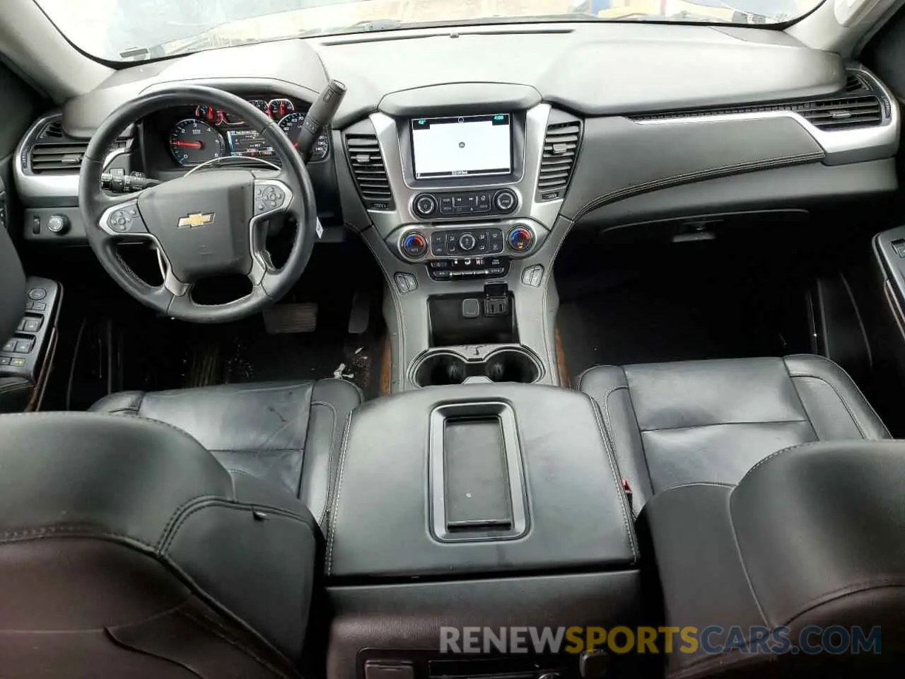 8 fotografías del automóvil dañado 1GNSCBKC6KR393012 CHEVROLET TAHOE 2019