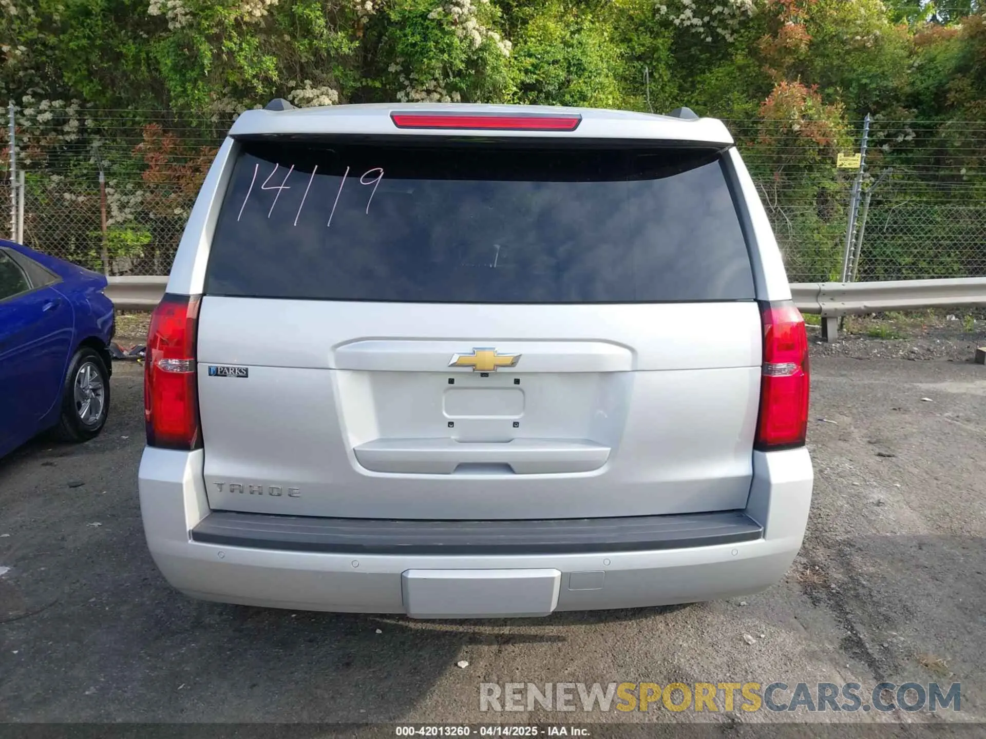 17 fotografías del automóvil dañado 1GNSCBKCXKR219413 CHEVROLET TAHOE 2019
