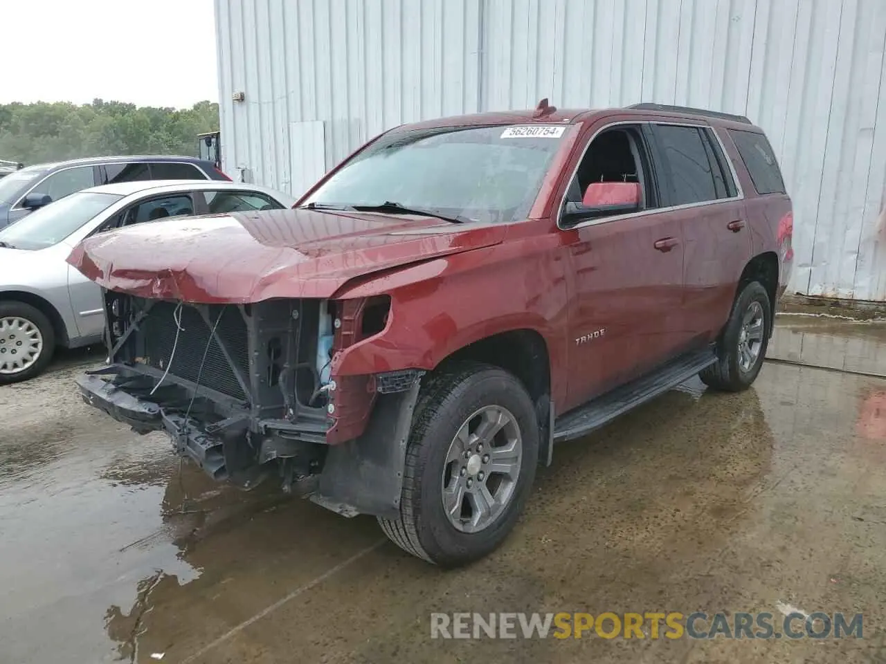 1 fotografías del automóvil dañado 1GNSKAKC4KR139263 CHEVROLET TAHOE 2019