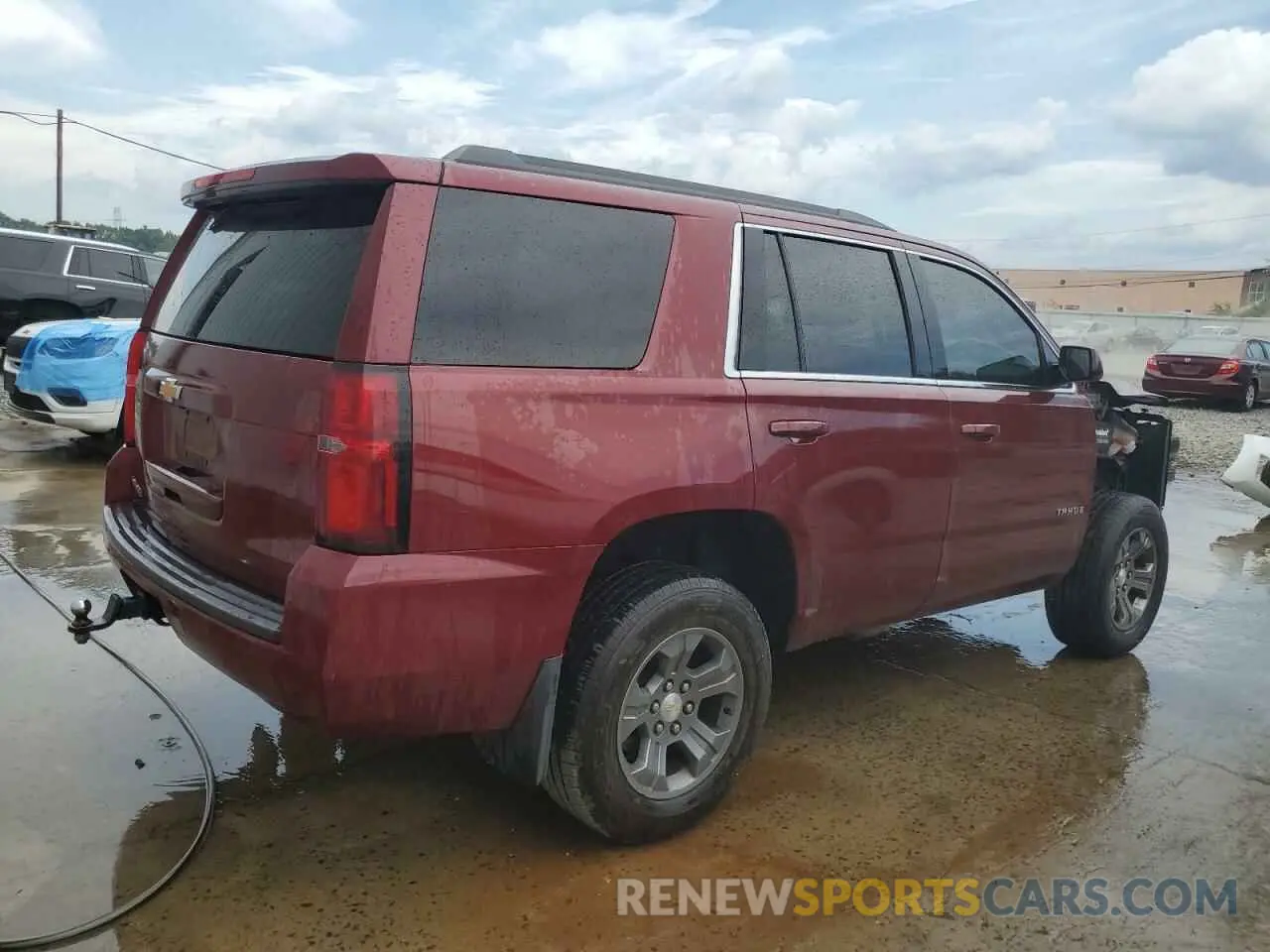 3 fotografías del automóvil dañado 1GNSKAKC4KR139263 CHEVROLET TAHOE 2019